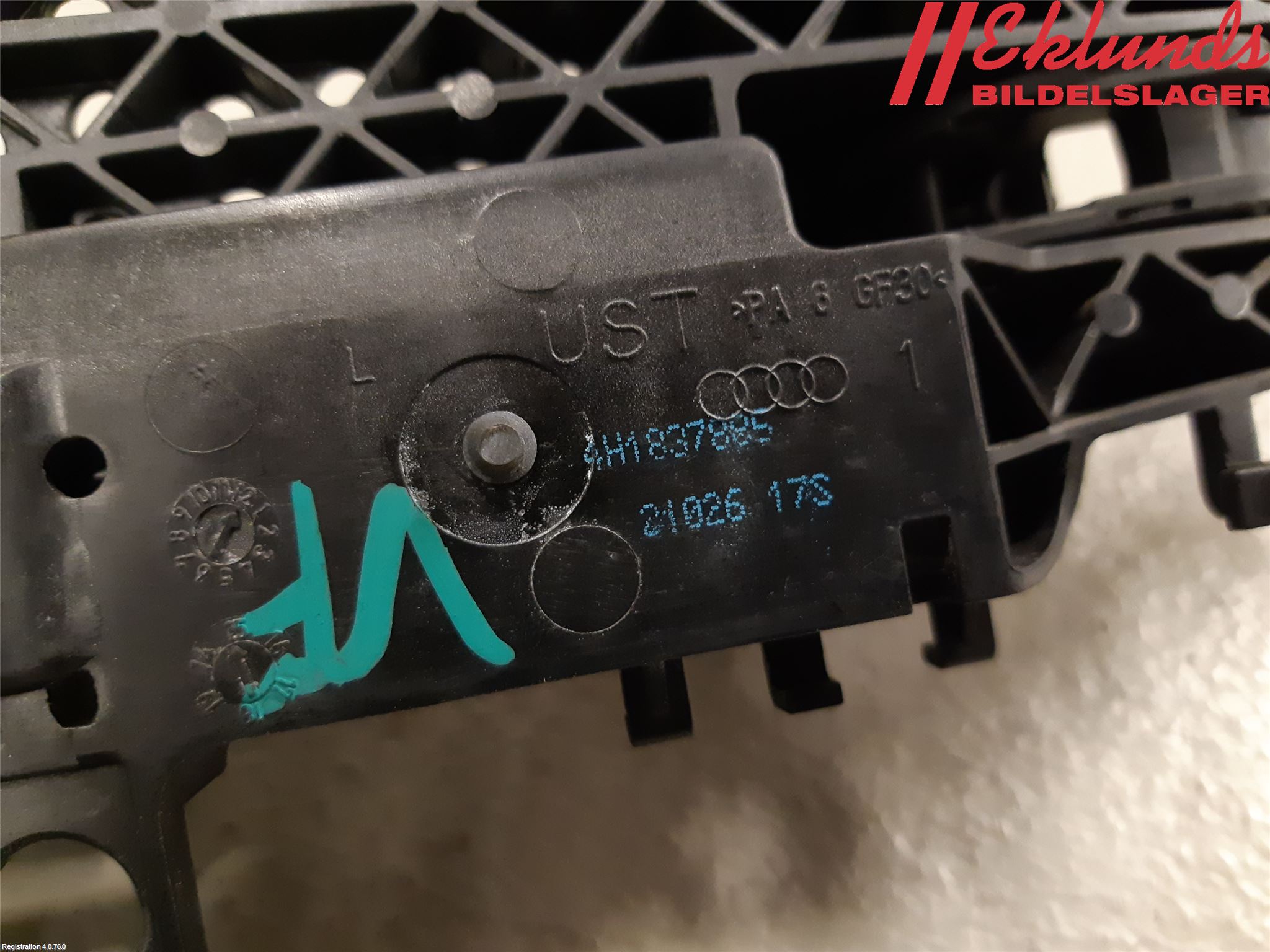 Audi A6/S6 4G 11-18 Dörrhandtag Yttre Vä