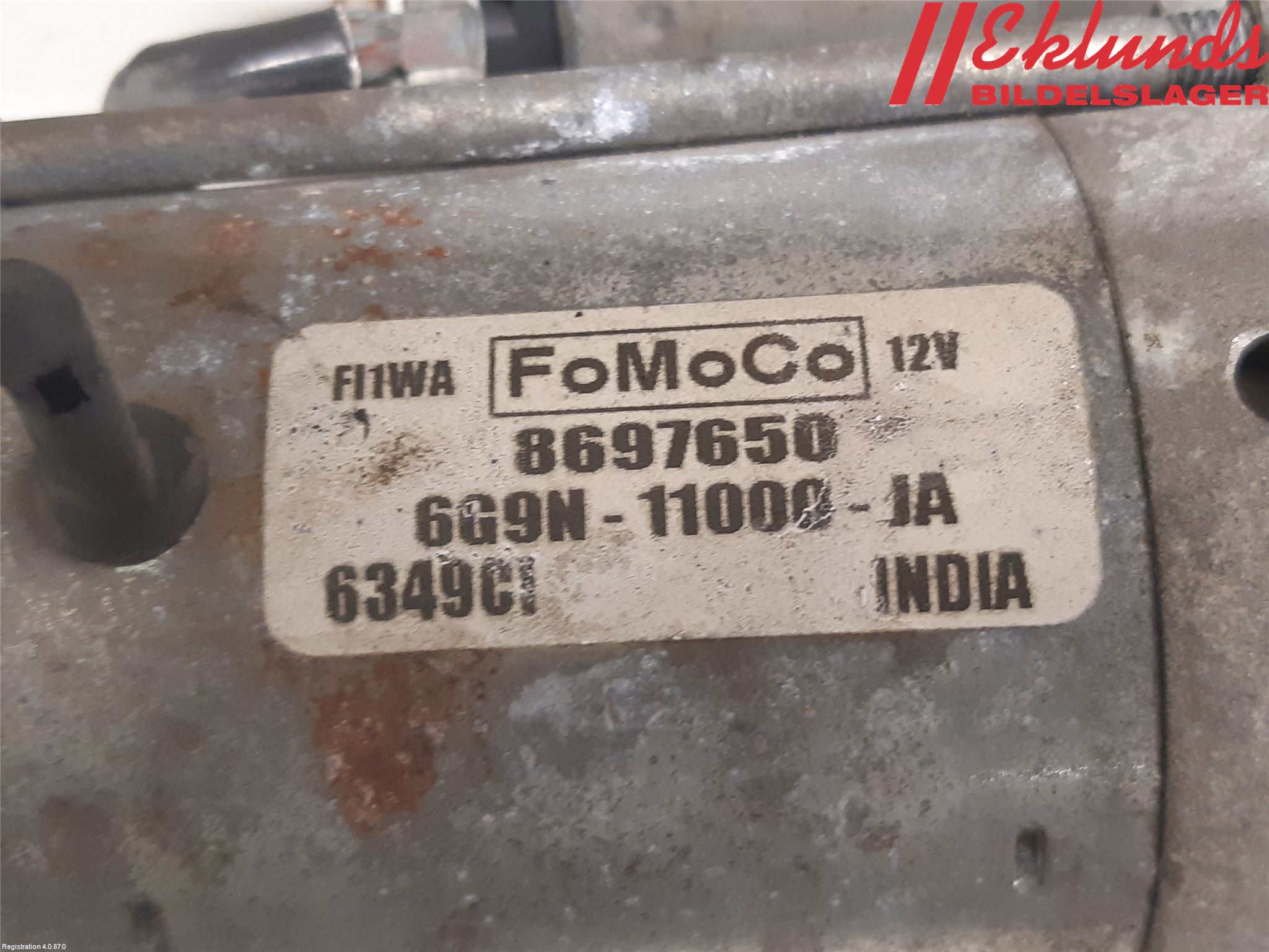 Volvo V70 05-08 Startmotor