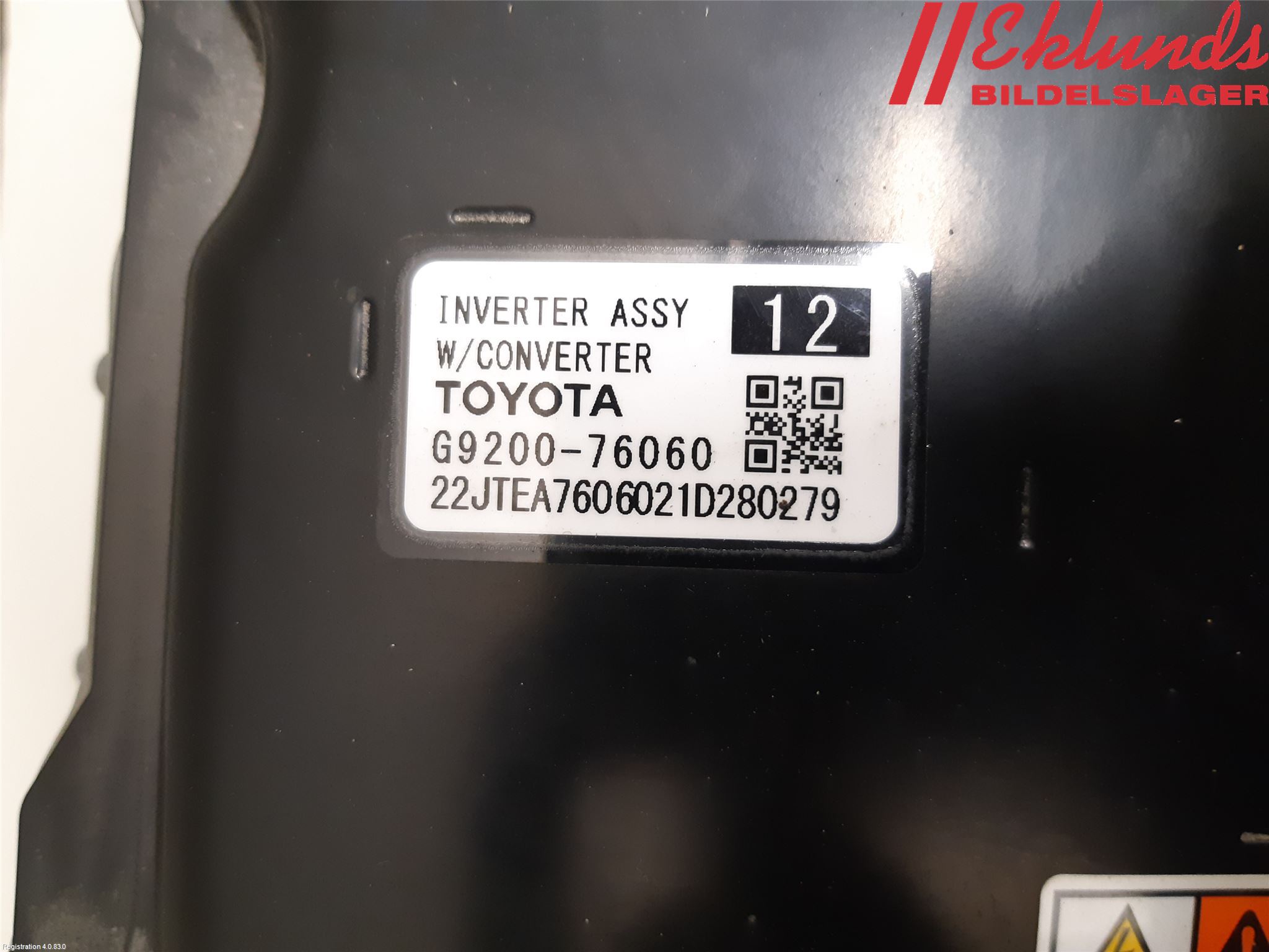 Toyota COROLLA 19- Inverter Hybrid