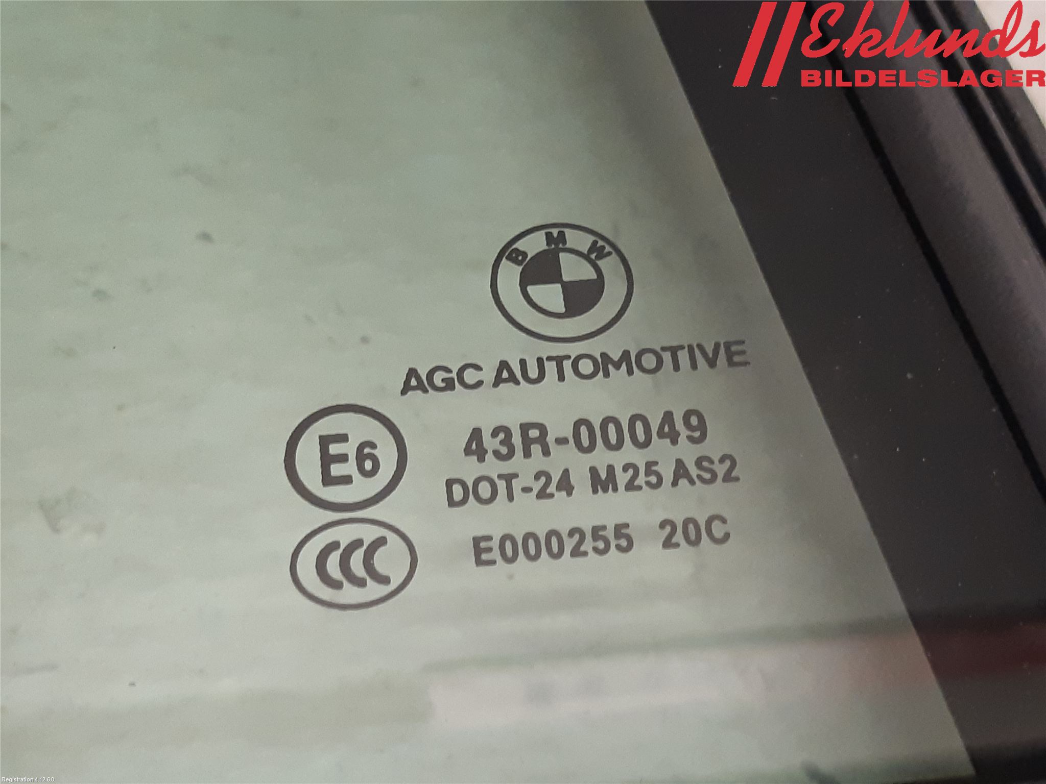 BMW 5 G30/G31/F90 17-23 Dörruta Bak Lilla Hö
