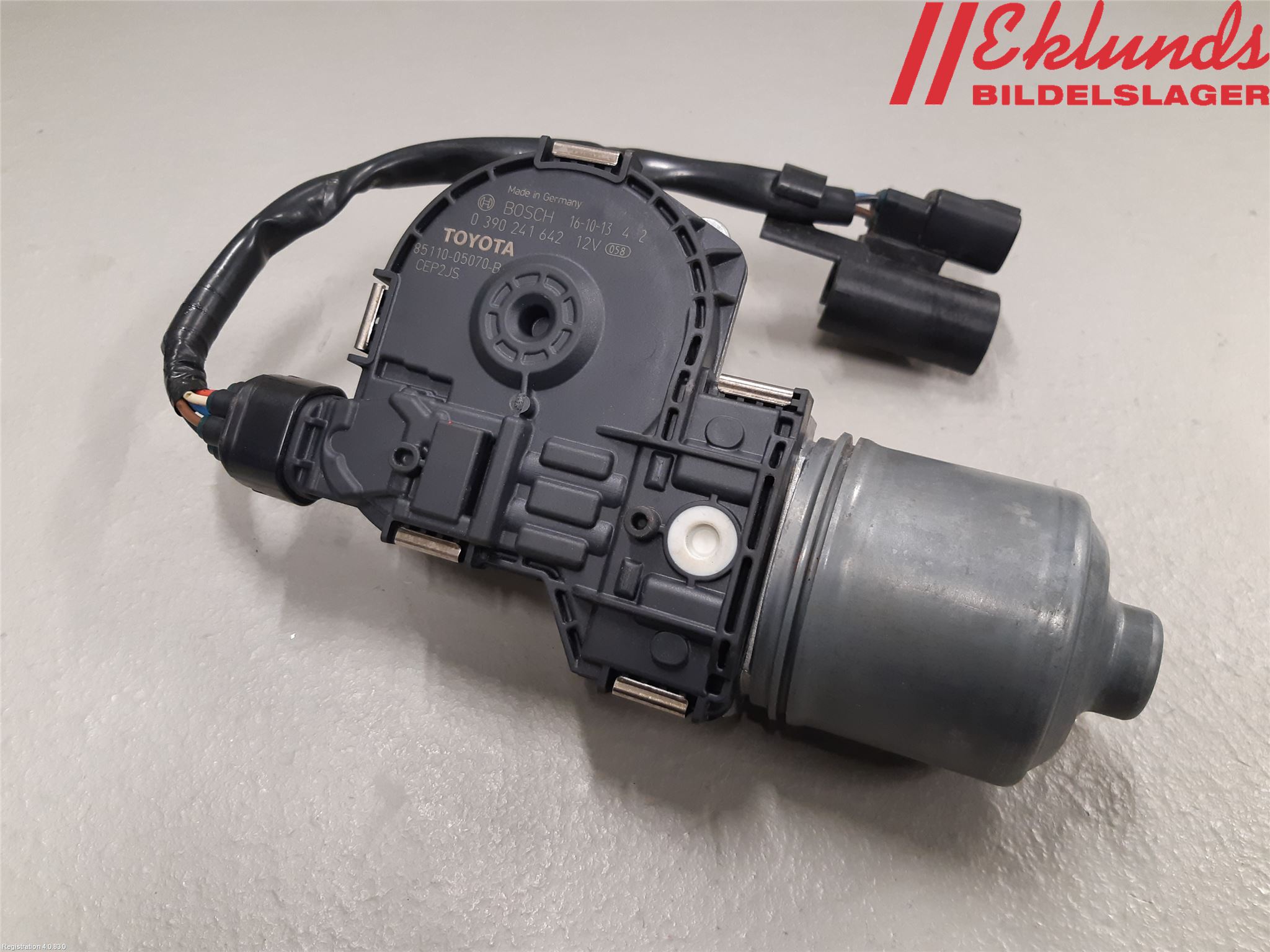 Toyota AVENSIS 16-18 Torkarmotor Vindruta