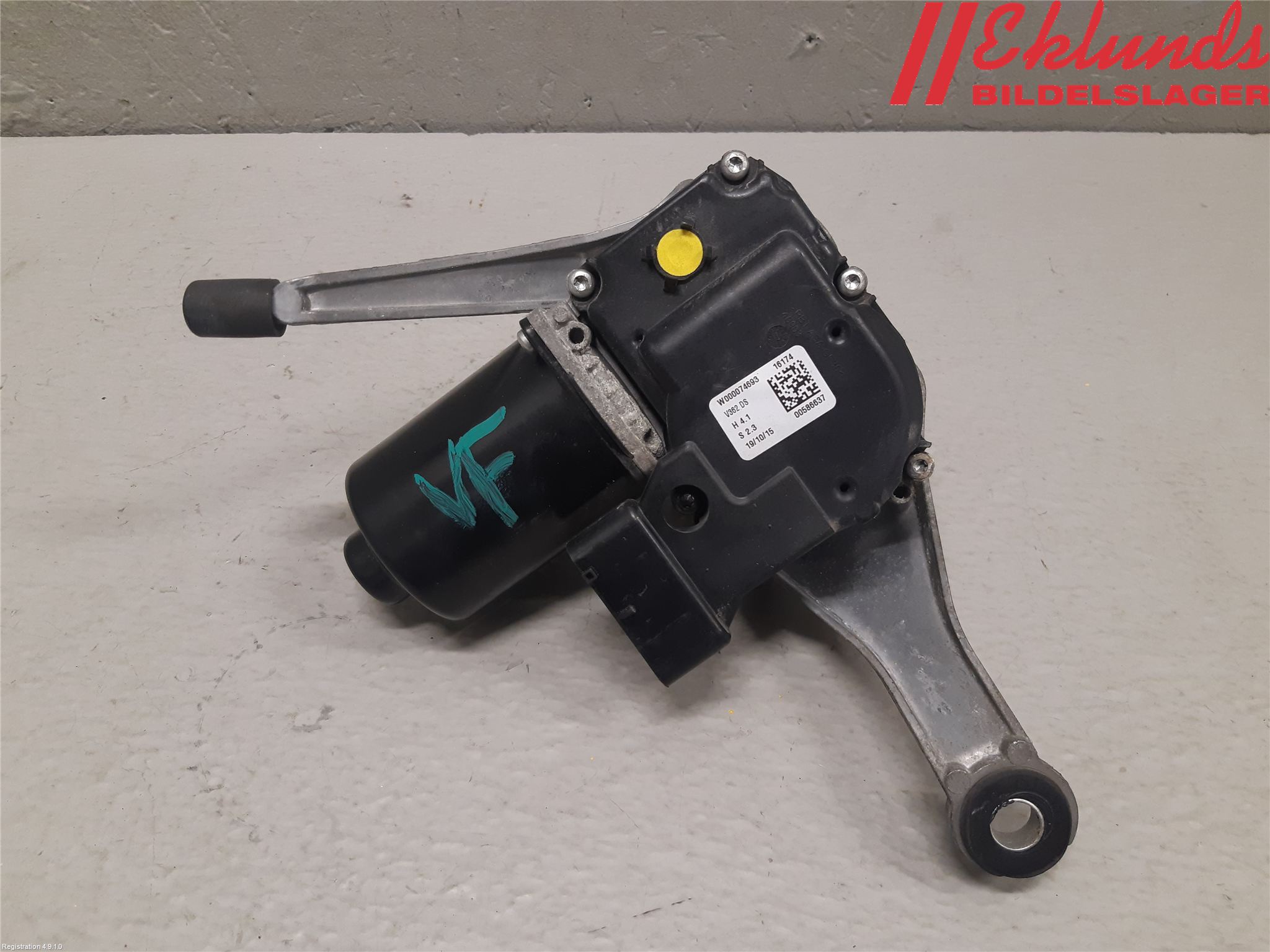 Ford TRANSIT/TOURNEO CUSTOM 13-24 Torkarmotor Vindruta