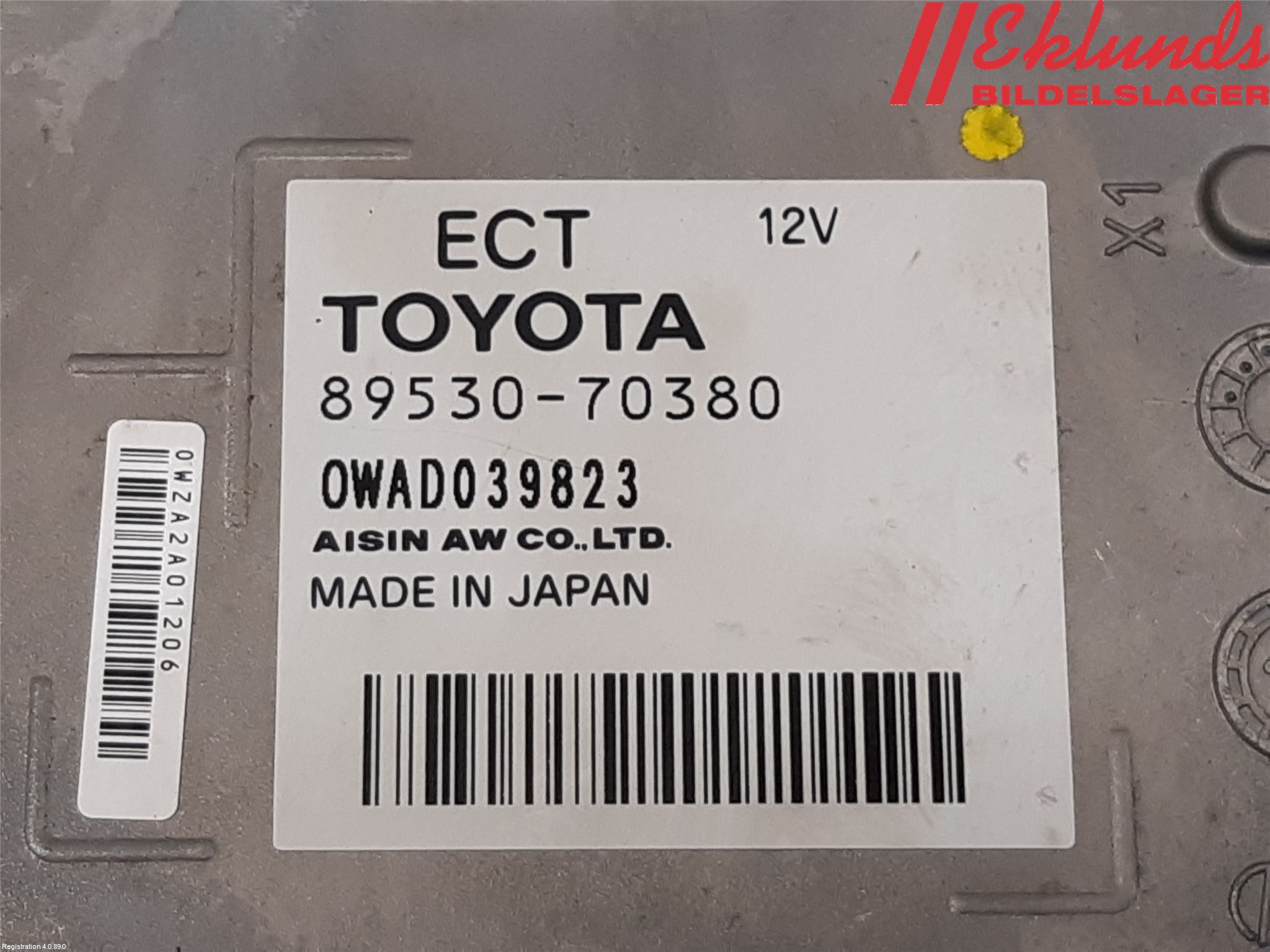 Toyota AYGO X AB70 22- Styrenhet Växellåda