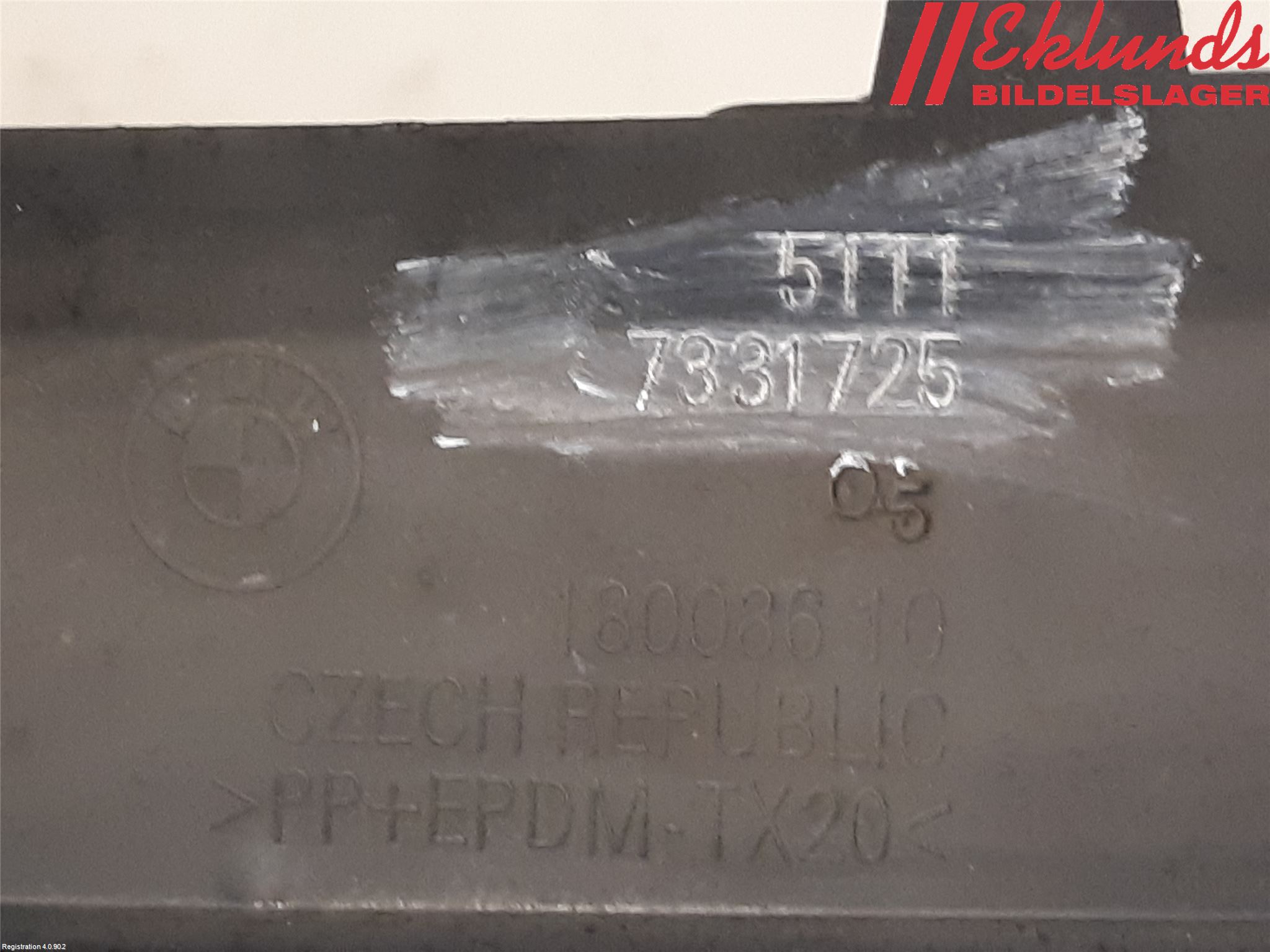 BMW 5 F10/F11/F18 09-17 Stöt Utfyllnad-List-Grill