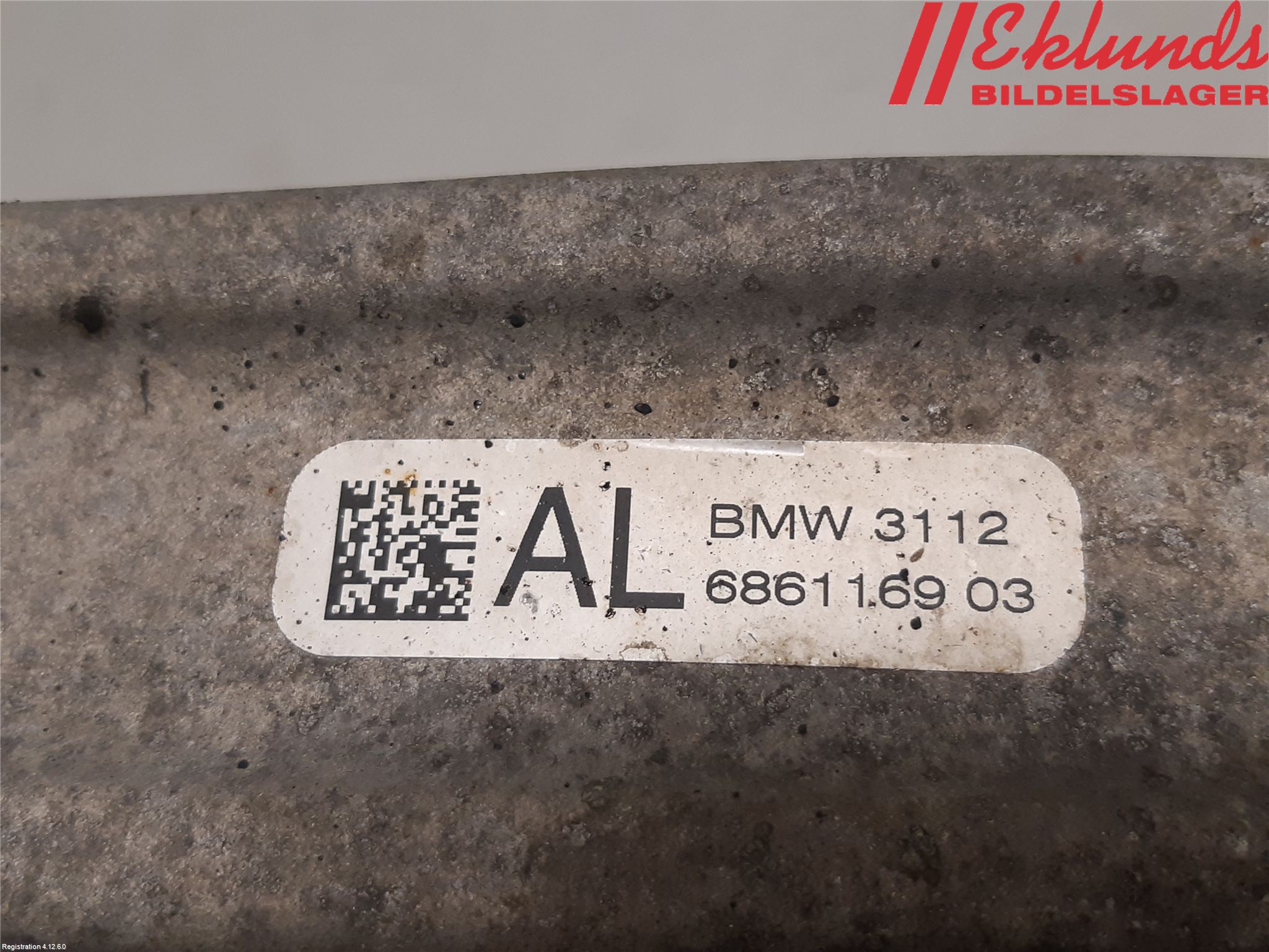 BMW 7 G11/G12 15-22 Bärarm Fram Undre Vä