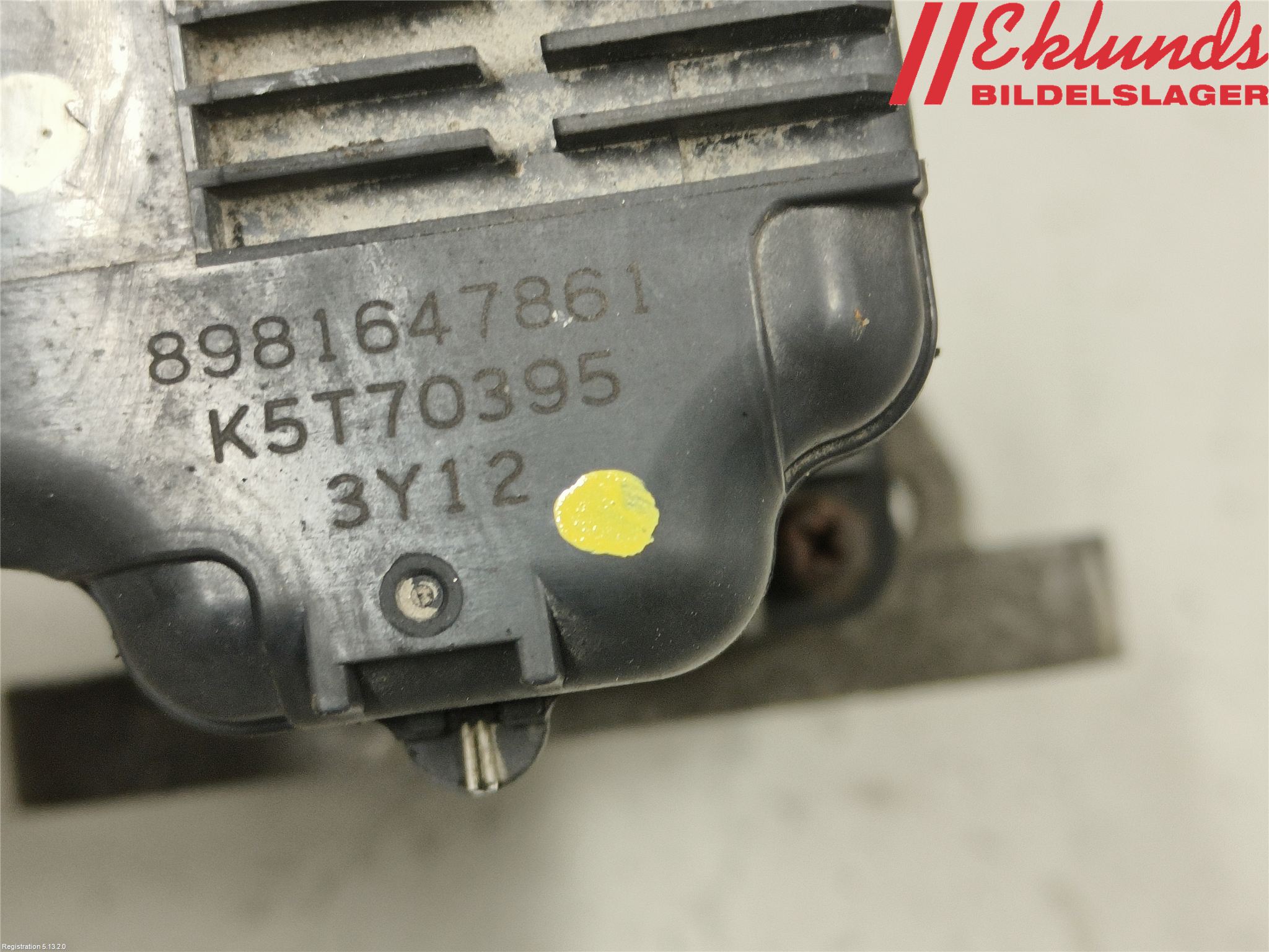 Isuzu D-MAX Egr Ventil