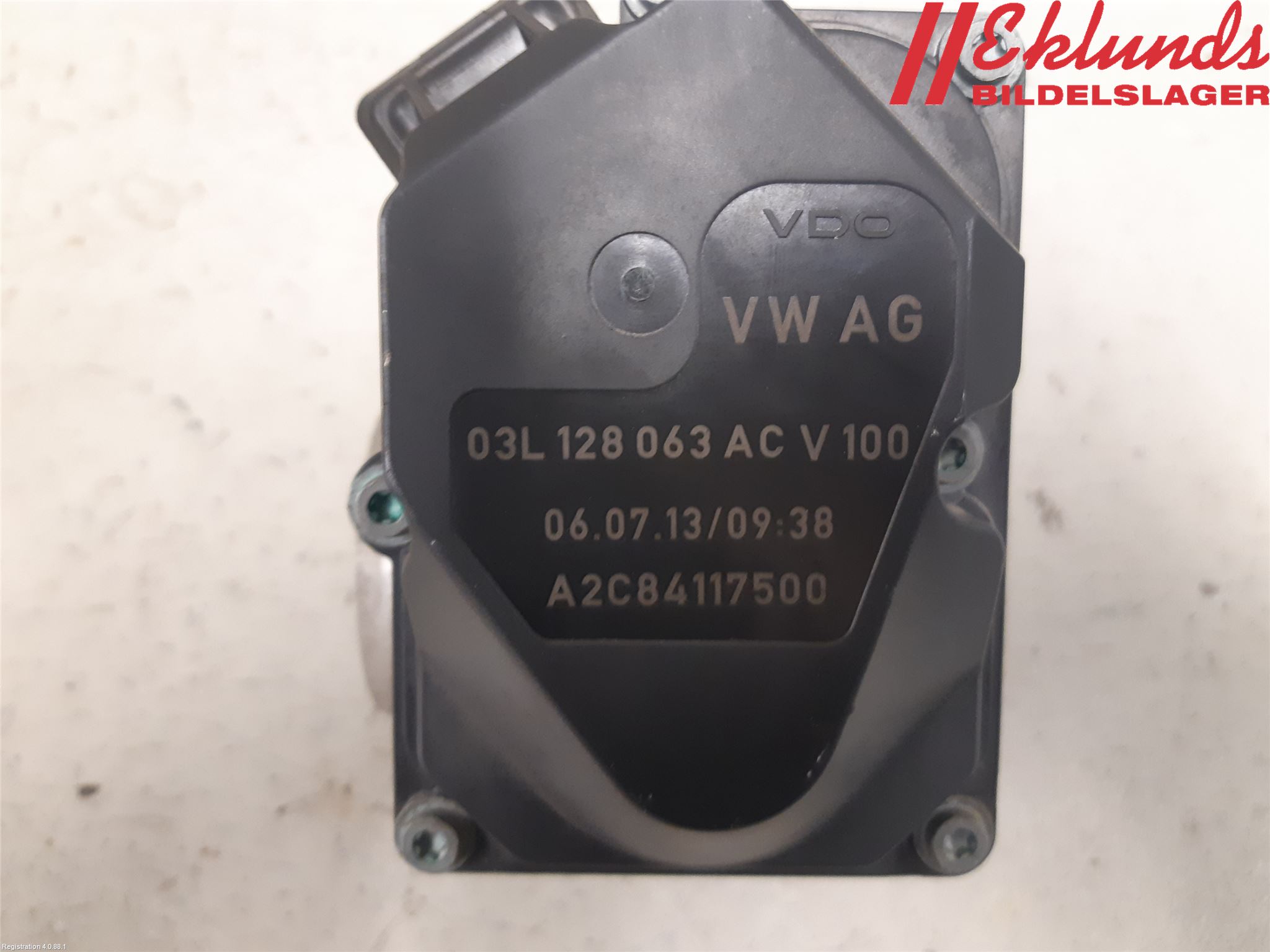 Audi A4 12-15 Injspjällhus