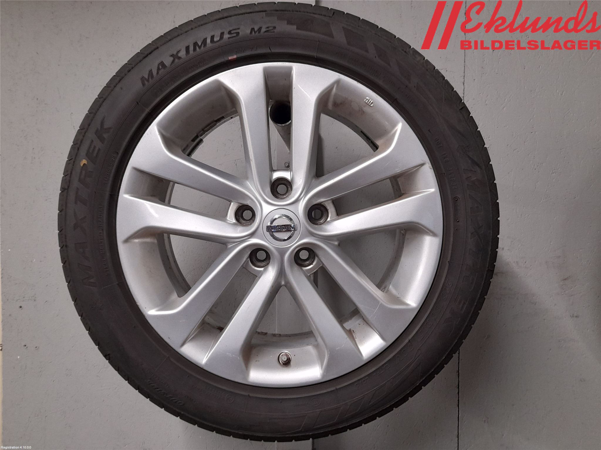 Nissan JUKE 14-19 Sommardäck Alumfälg 4St