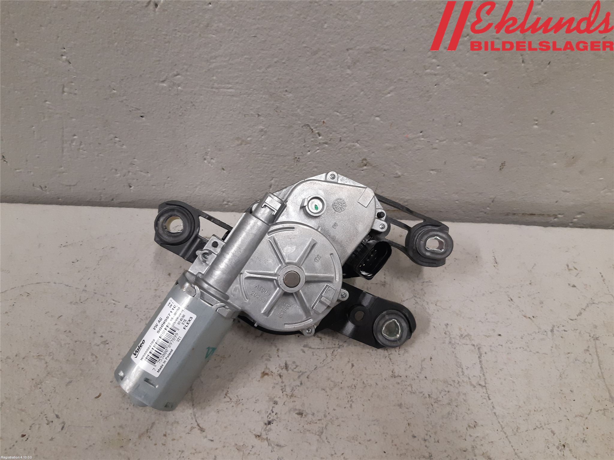 Volkswagen VW PASSAT 15-19 Torkarmotor Baklucka