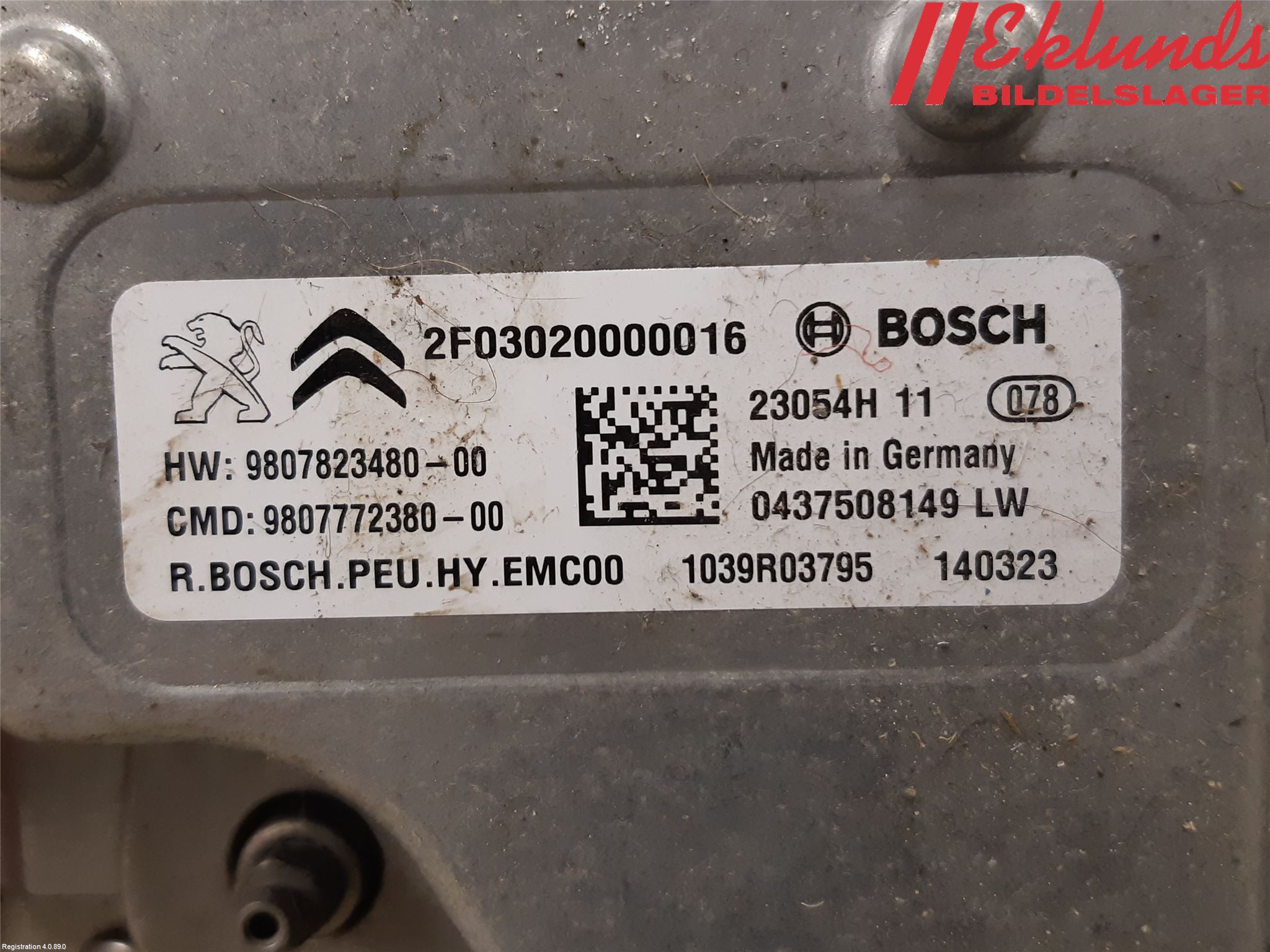 Peugeot 508 11-18 Hybridconverter