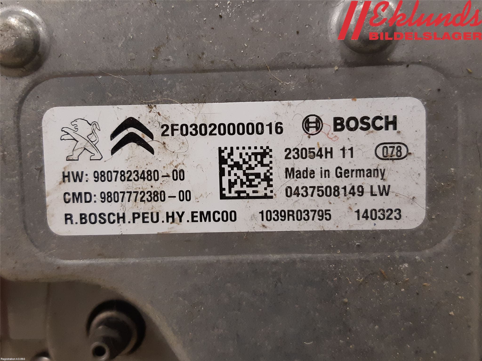 Peugeot 508 11-18 Hybridconverter