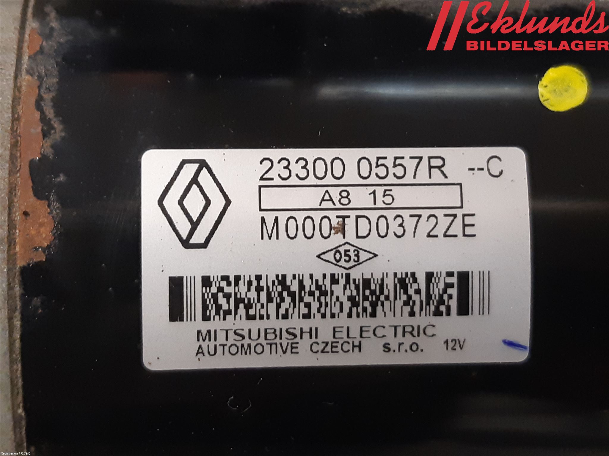 Renault CLIO IV 16-19 Startmotor