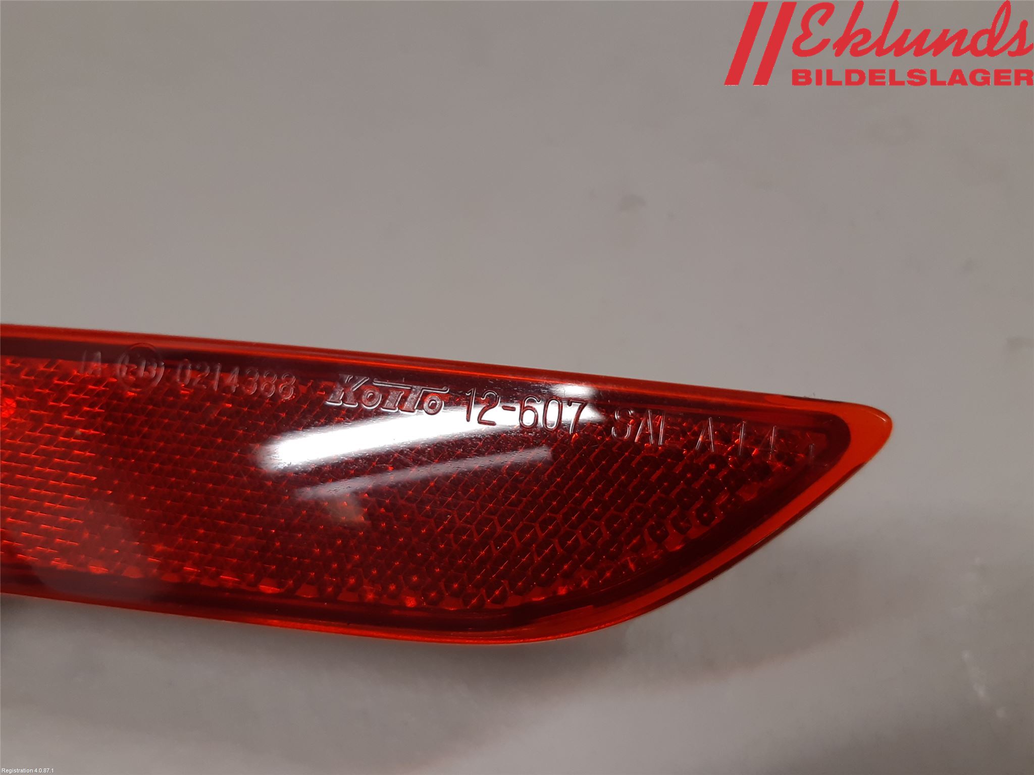 Toyota YARIS XP21 20- Dimljus/Reflex Bak