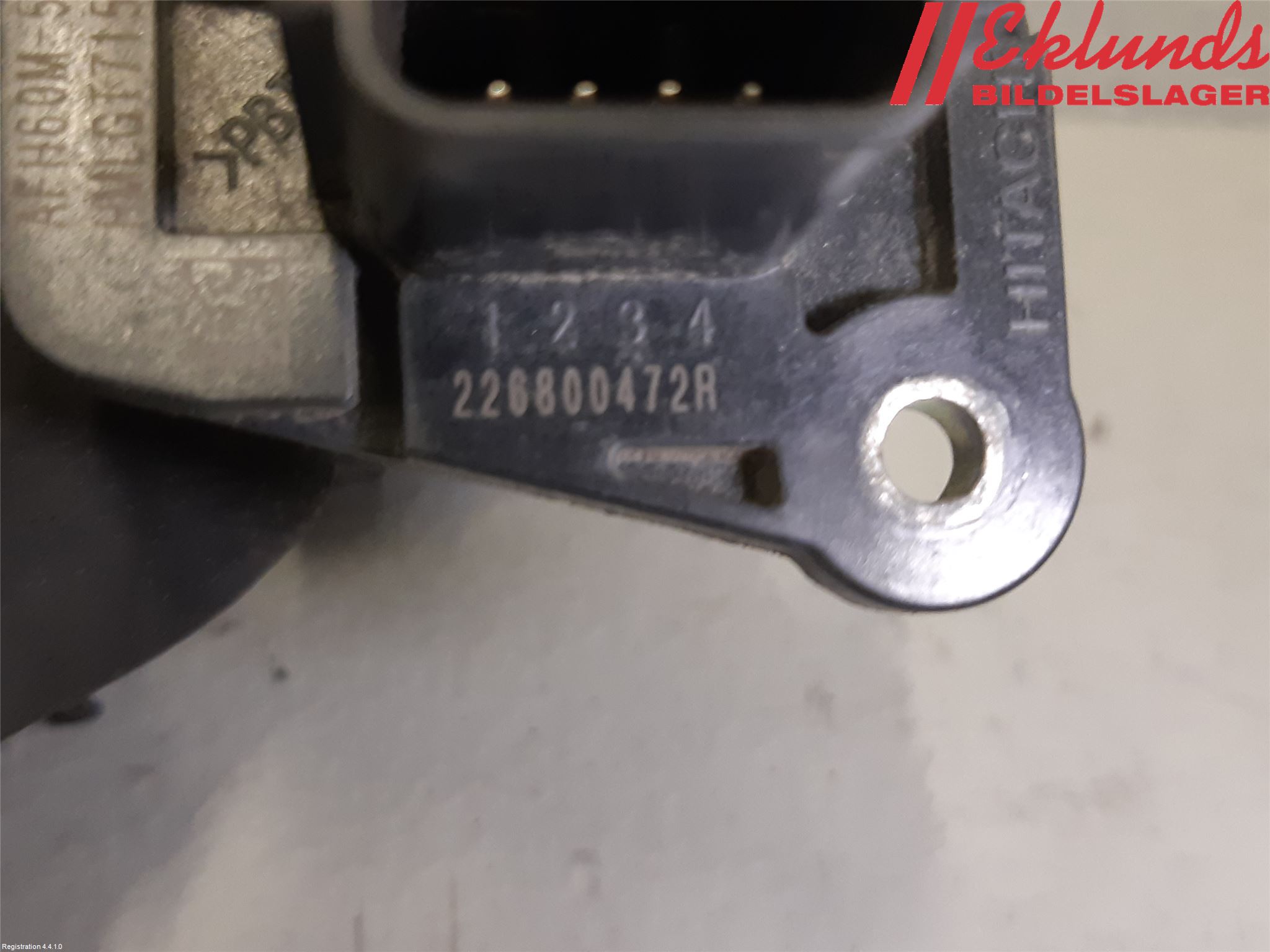 Opel MOVANO B 10-22 Injluftmassamätare
