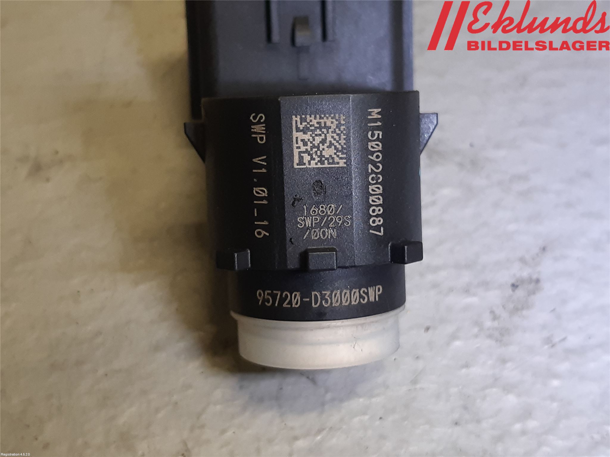 Kia OPTIMA 16-20 Parkeringshjälp Backsensor