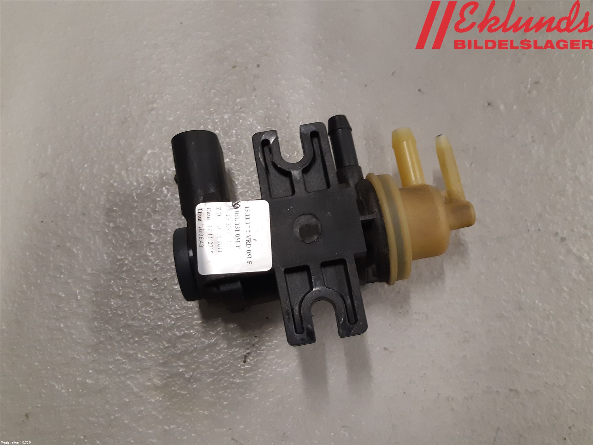 Audi A3/S3 8V 13-20 Vakuumventil