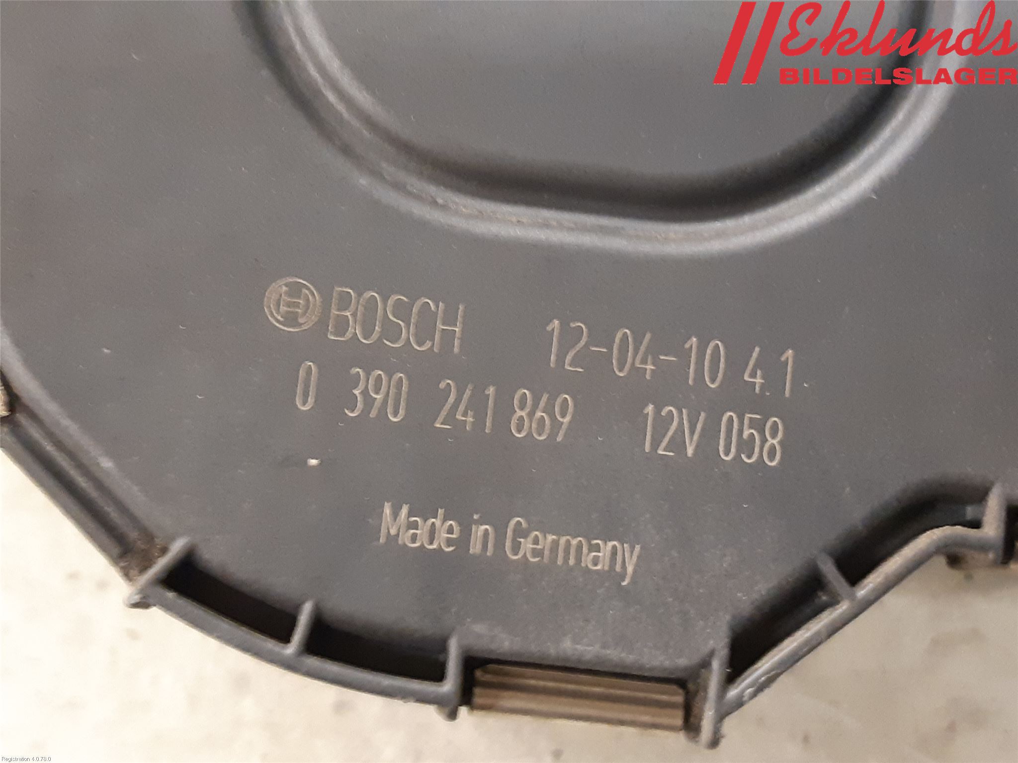 Peugeot 308 08-13 Torkarmotor Vindruta