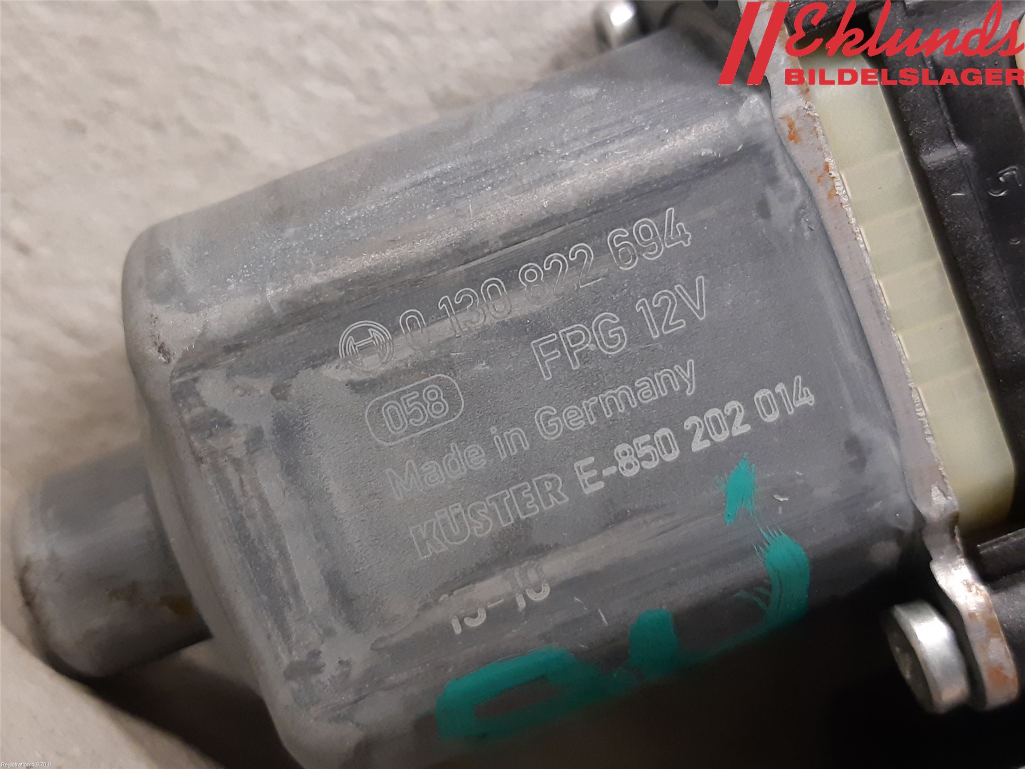 Volkswagen VW GOLF / E-GOLF VII 13-20 Fönsterhissmotor