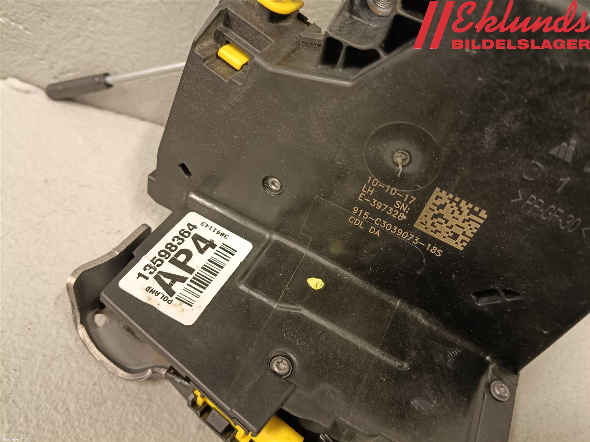 Opel ASTRA K 16-22 Låskista-Dörrlås