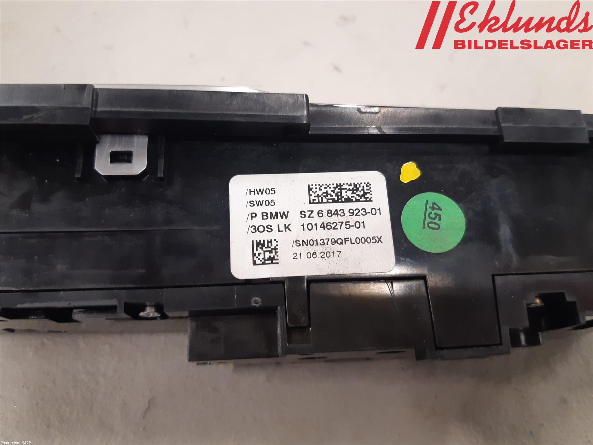 BMW 5 G30/G31/F90 17-23 Strömställare Multifunktion