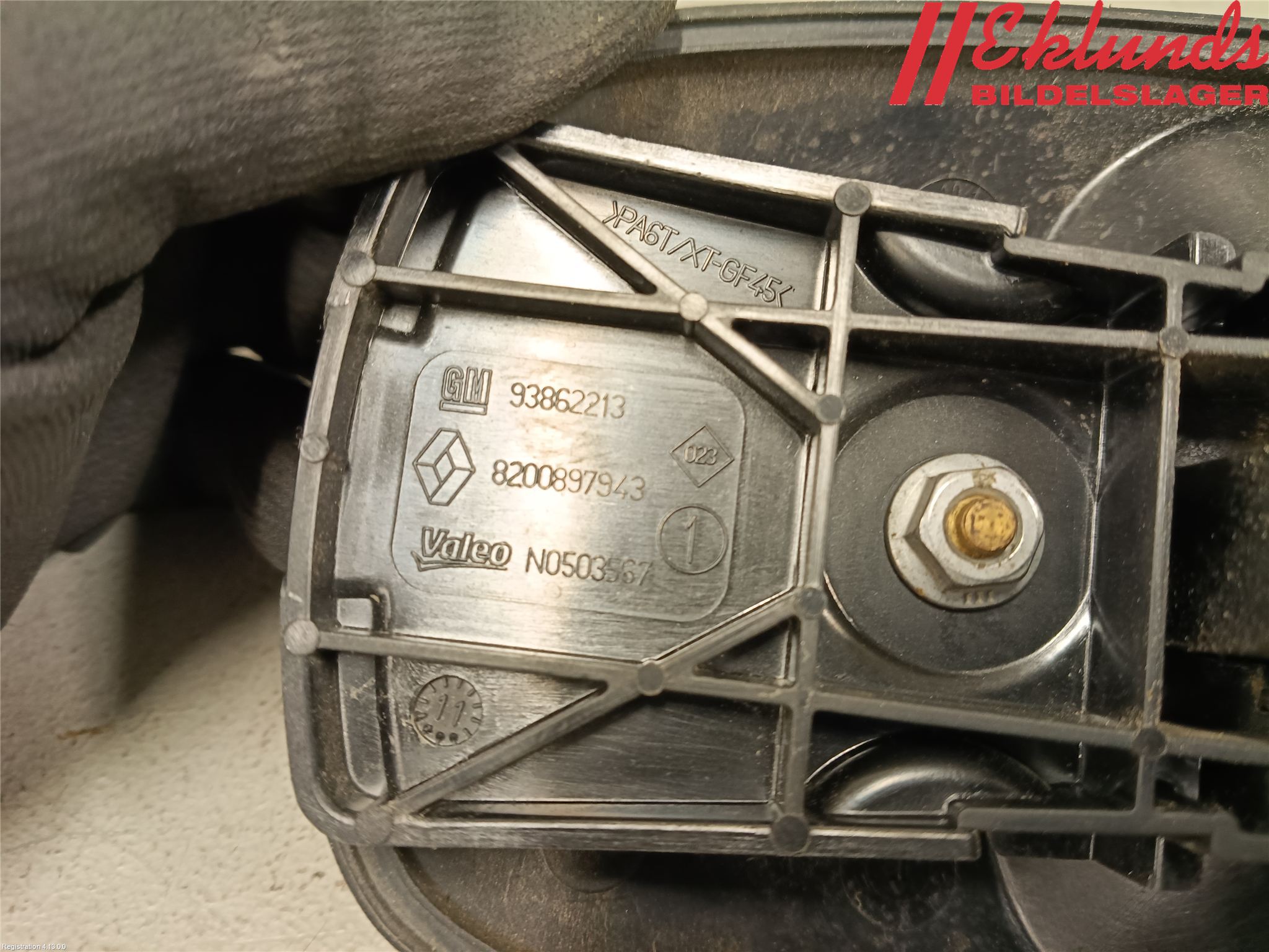 Opel VIVARO 01-14 Dörrhandtag Yttre Hö