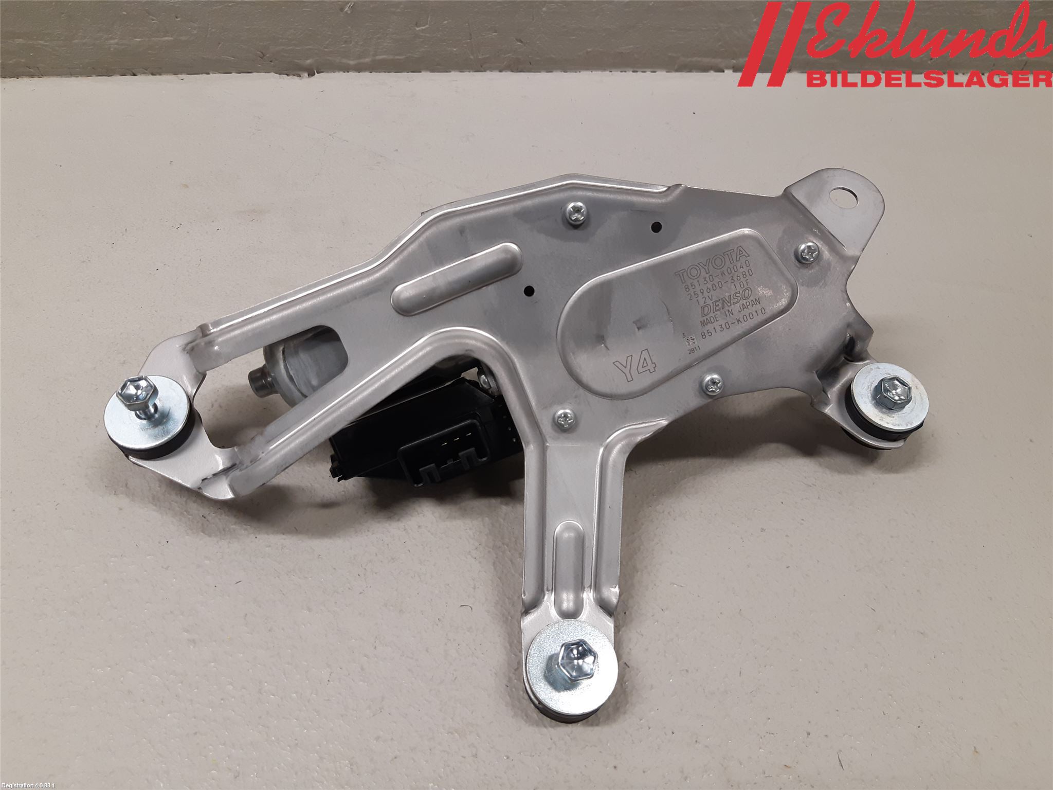 Toyota AYGO X AB70 22- Torkarmotor Baklucka