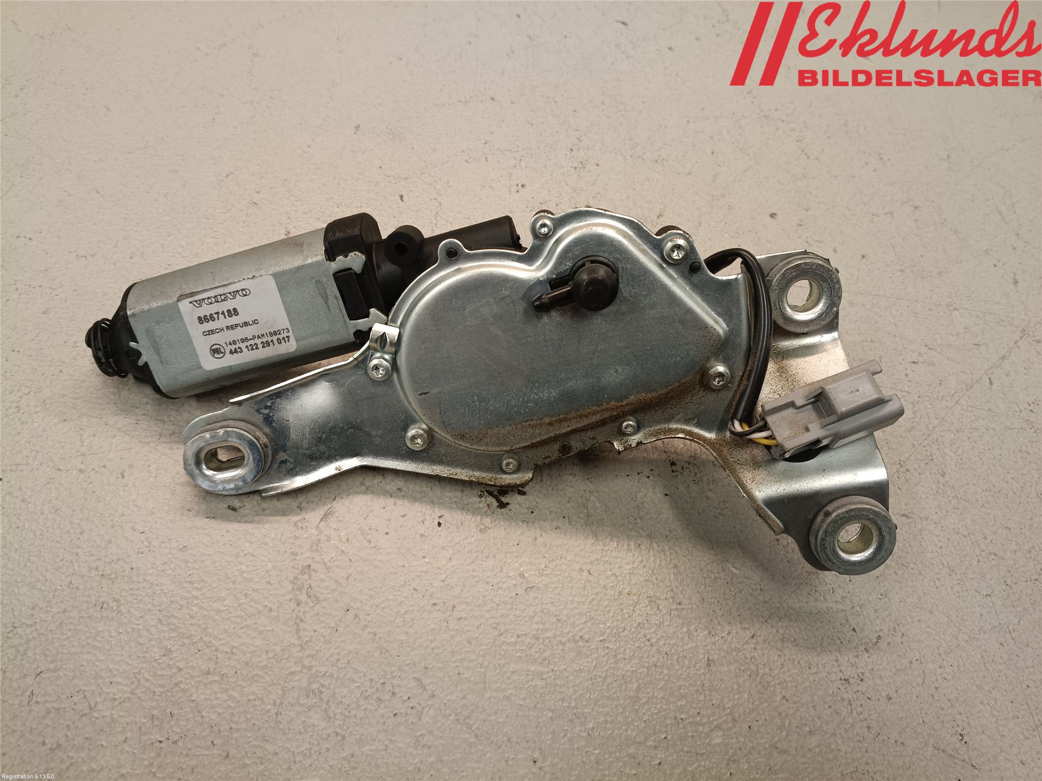 Volvo V70 05-08 Torkarmotor Baklucka