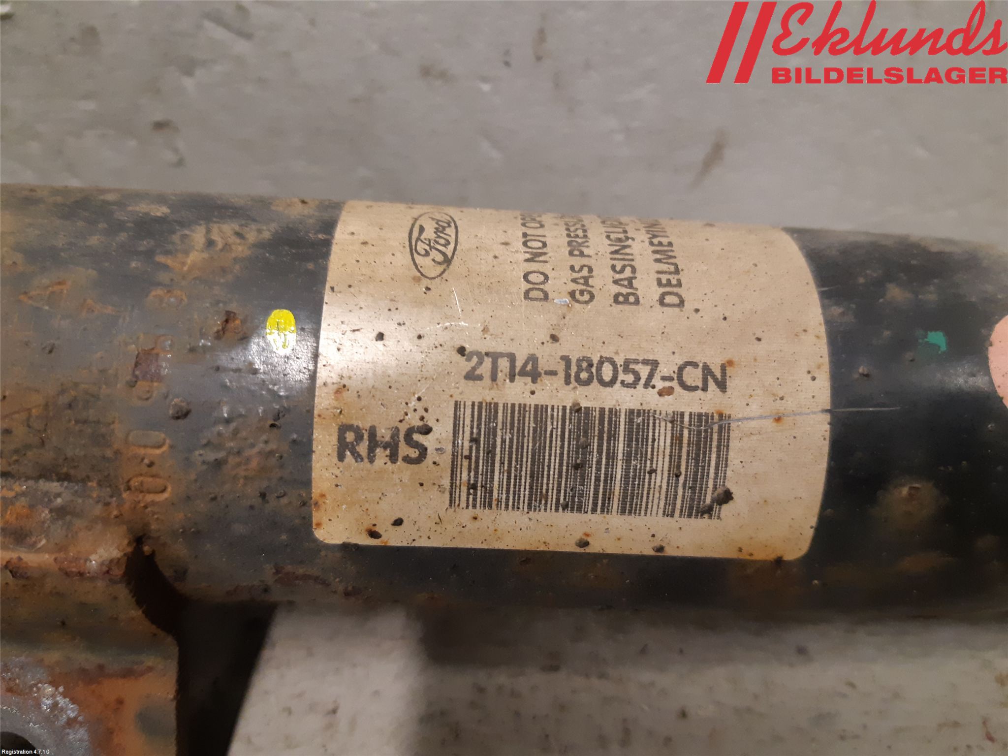 Ford TRANSIT CONNECT 09-13 Fjäderben Fram Höger