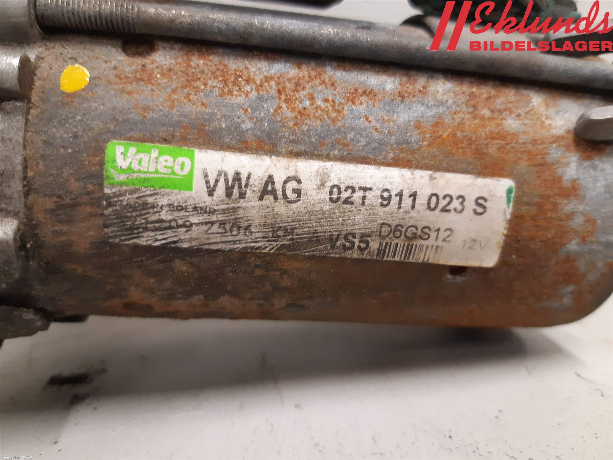 Skoda FABIA 07-14 Startmotor
