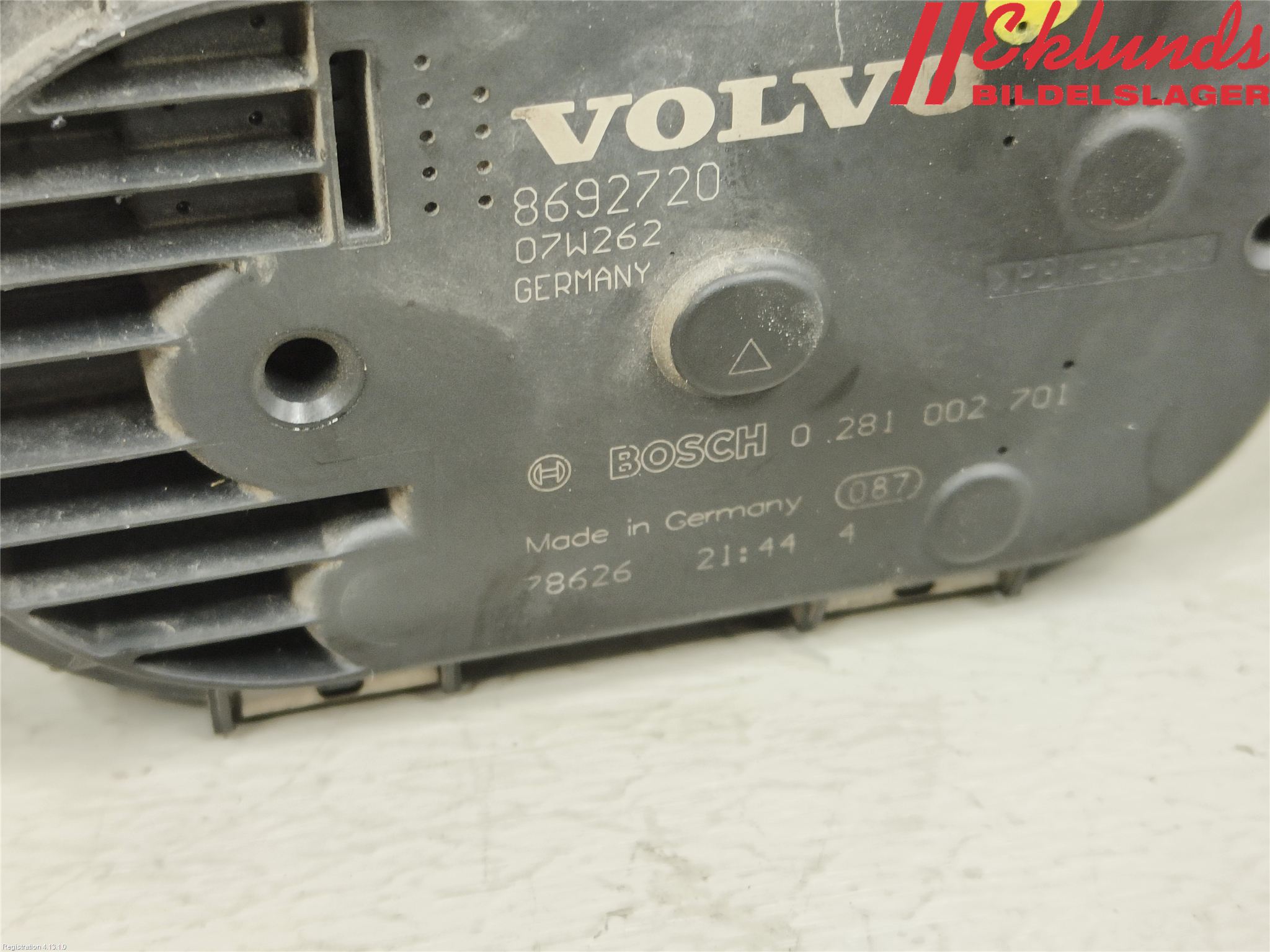 Volvo V70 05-08 Injspjällhus