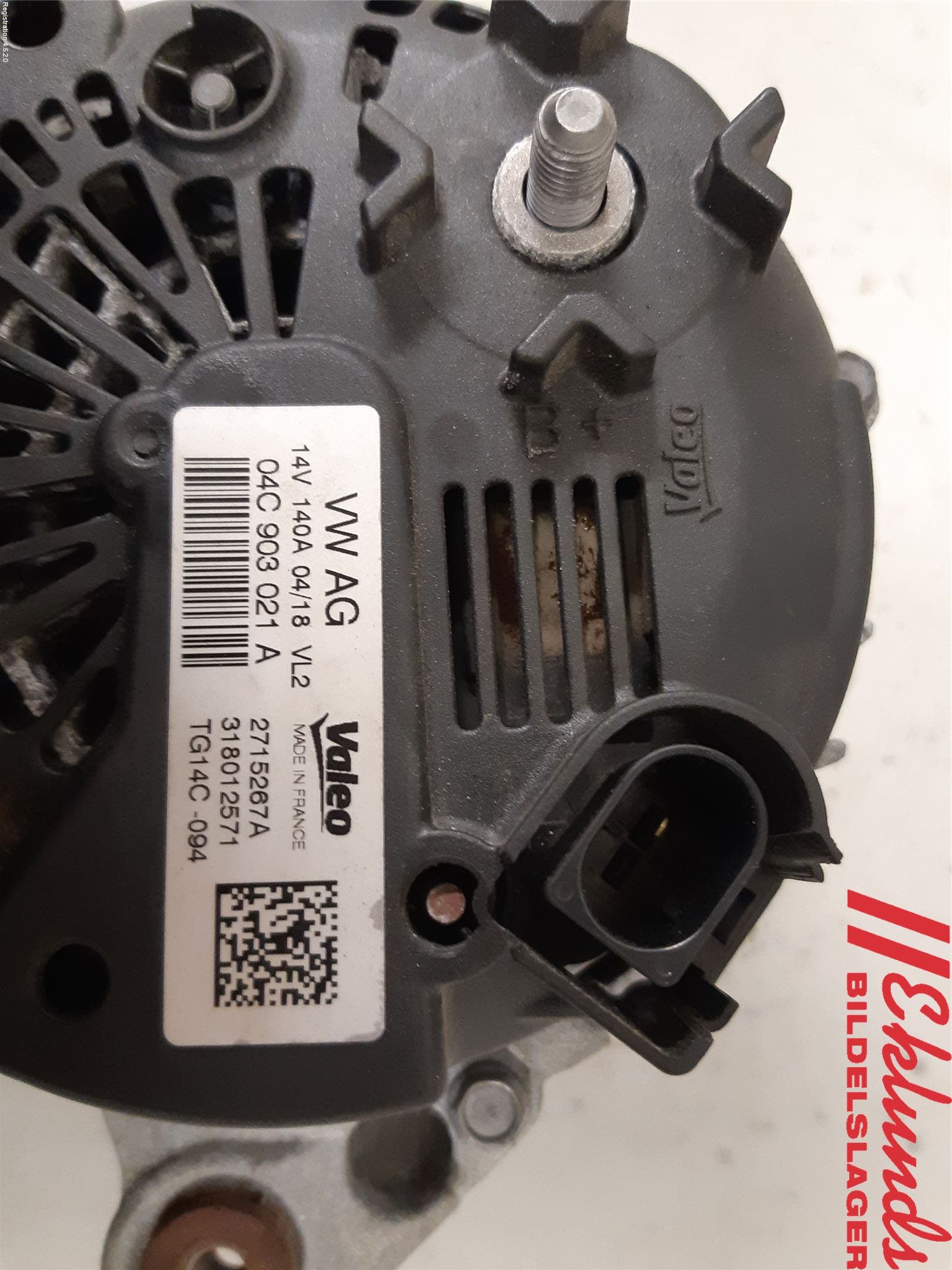 Volkswagen VW GOLF / E-GOLF VII 13-20 Generator