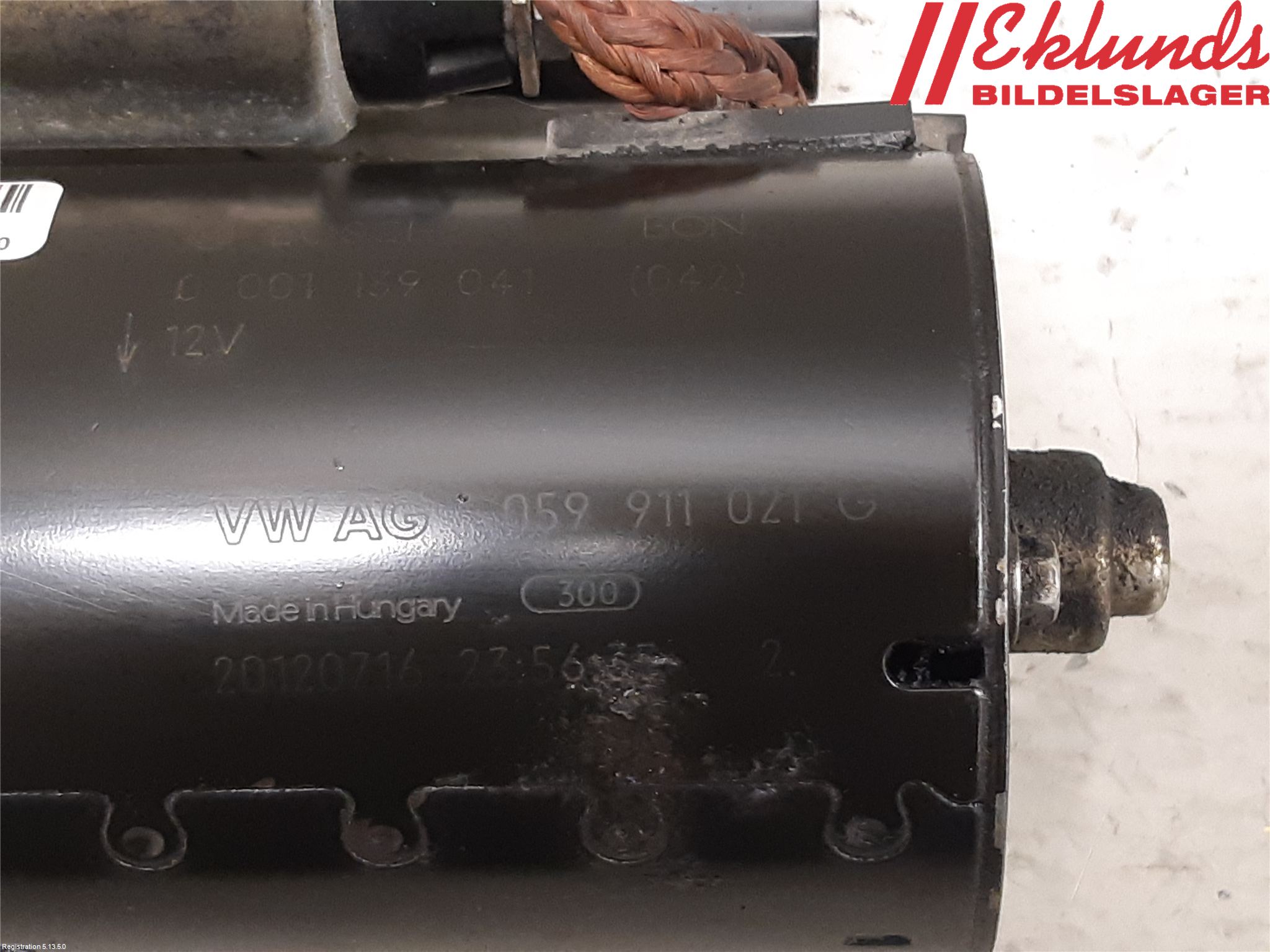 Audi A6 ALLROAD 12-18 Startmotor Diesel
