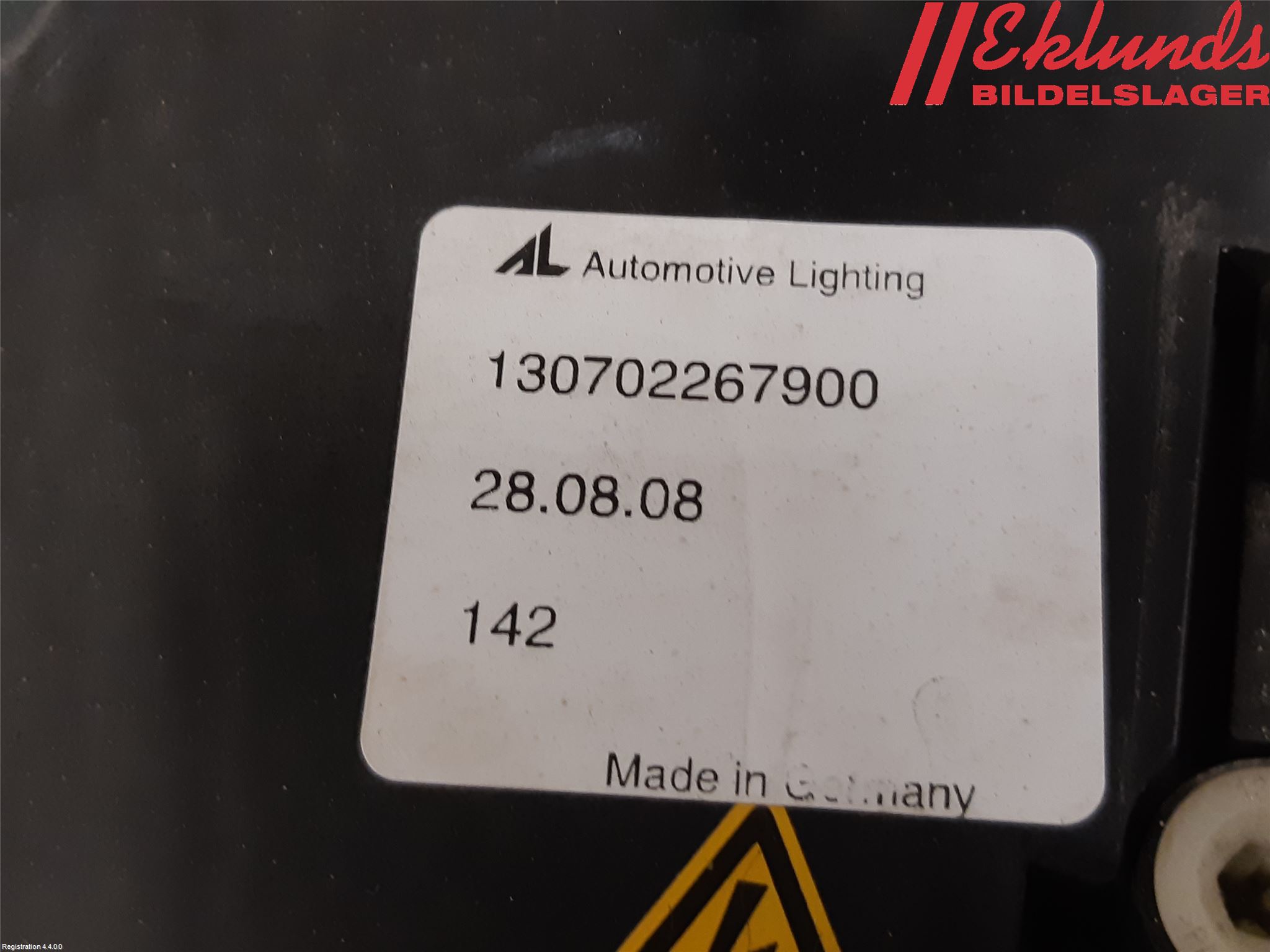 Audi A4/S4 05-07 Strålkastare Vänster