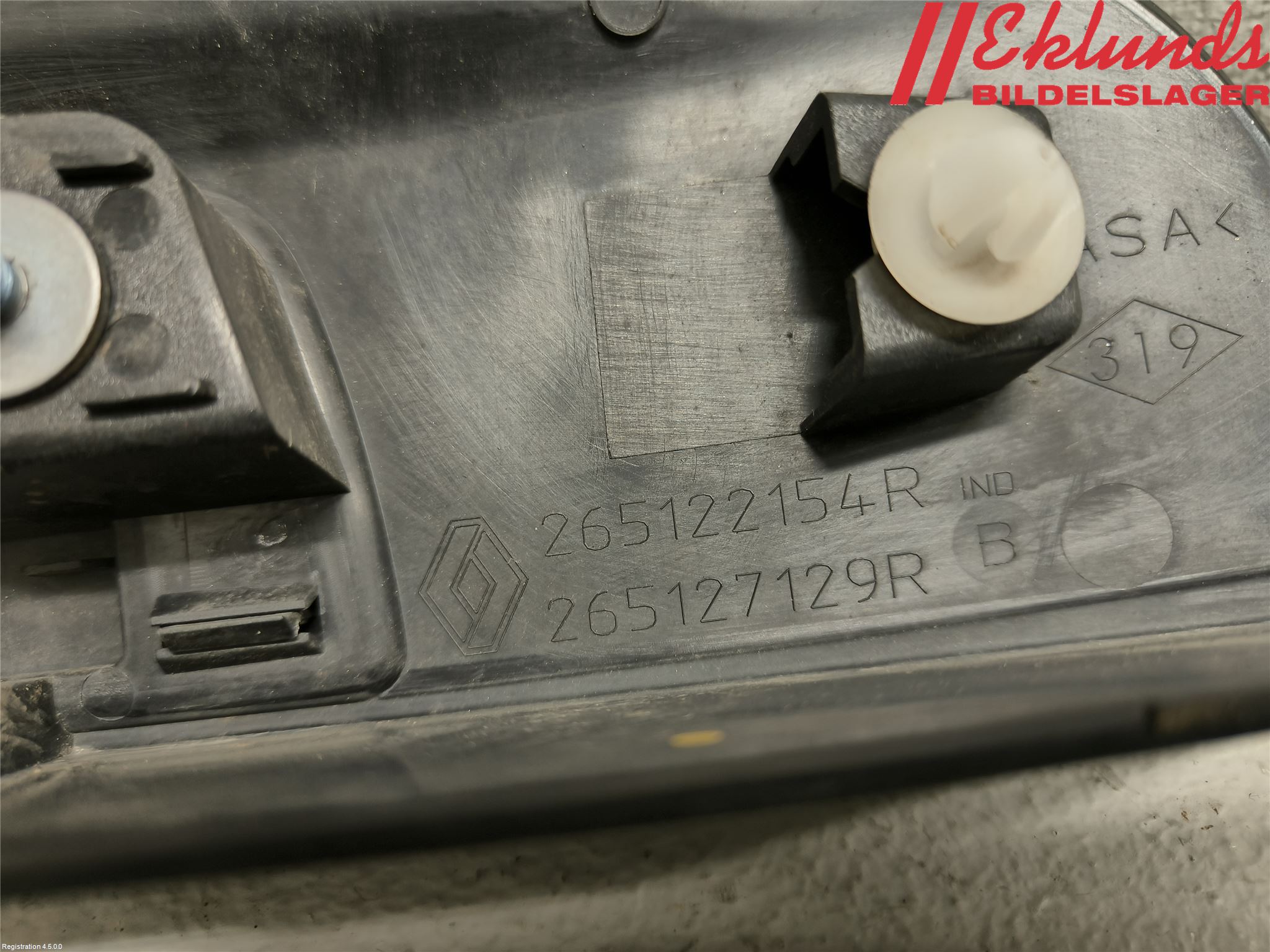 Opel MOVANO B 10-22 List Bak-Baklucka