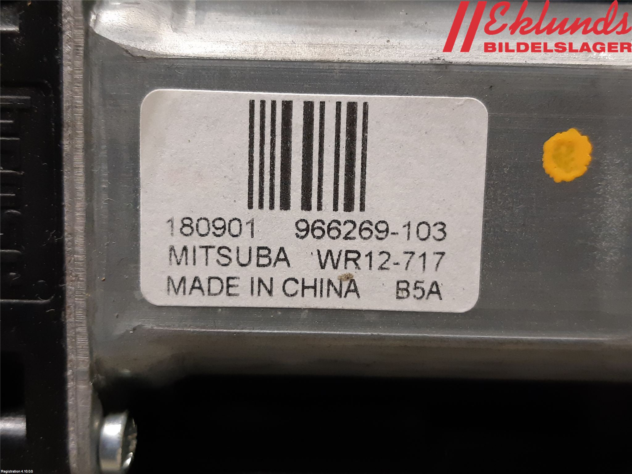 Volvo V60 19- Fönsterhiss El Kompl