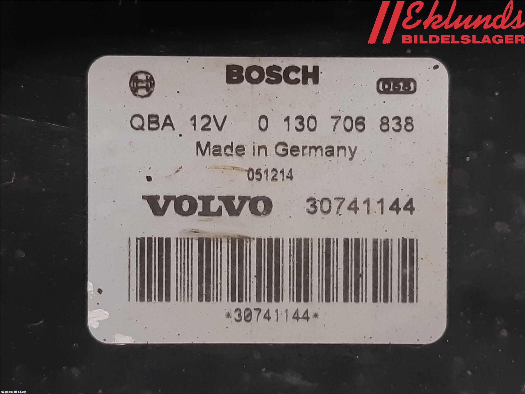 Volvo V70 05-08 Kylfläkt El