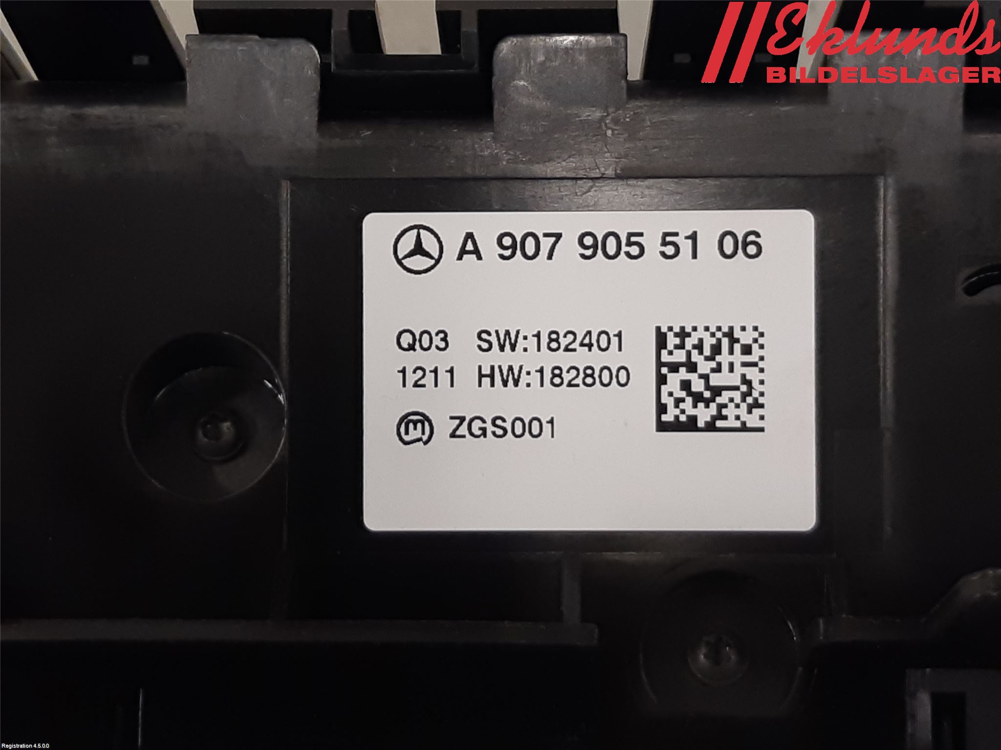 Mercedes-Benz MB SPRINTER (W907/W910) 19- Ac Styrenhet Ac Manöveren