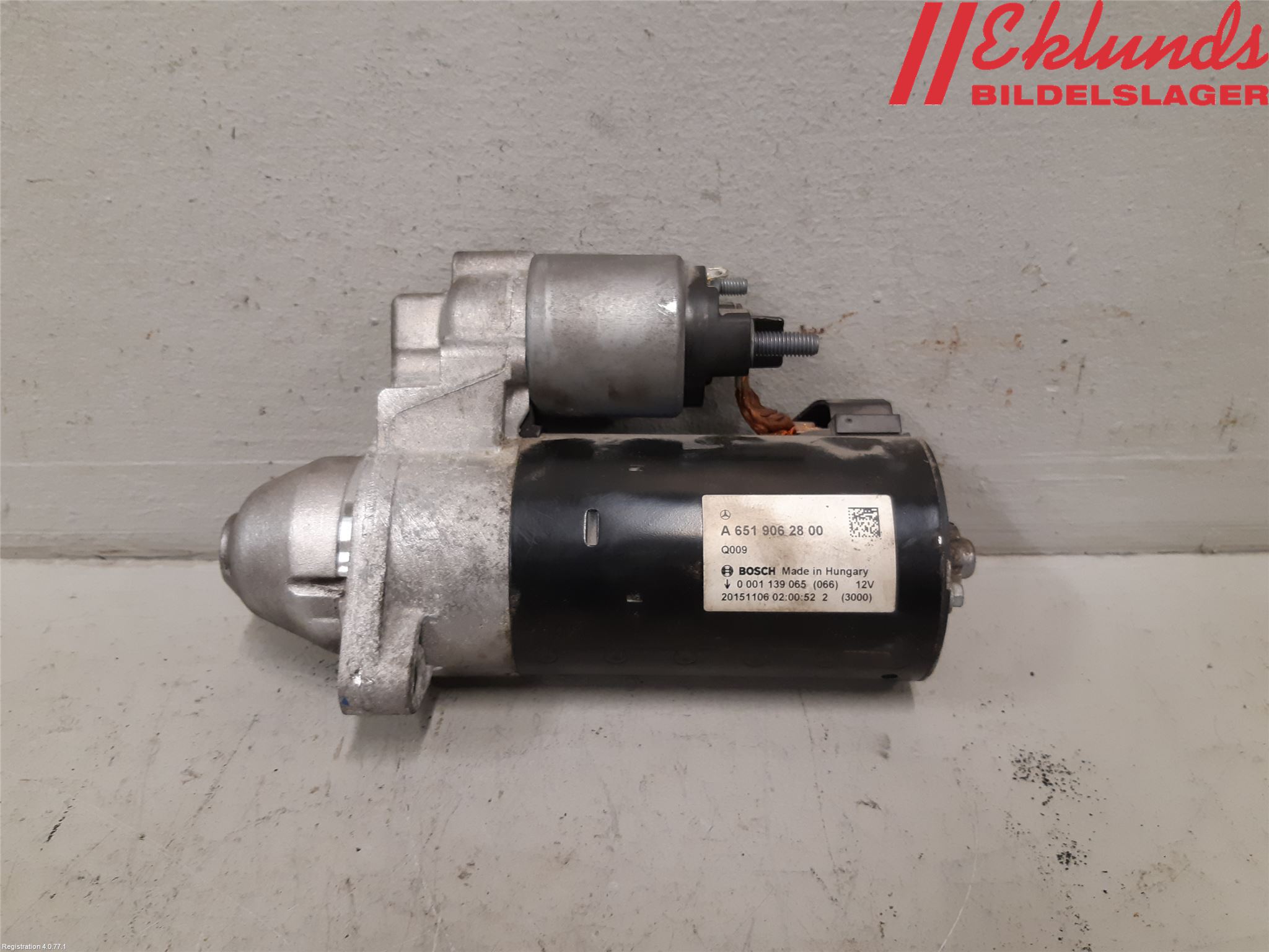 Mercedes-Benz MB C-KLASS (W205) 14-21 Startmotor Diesel