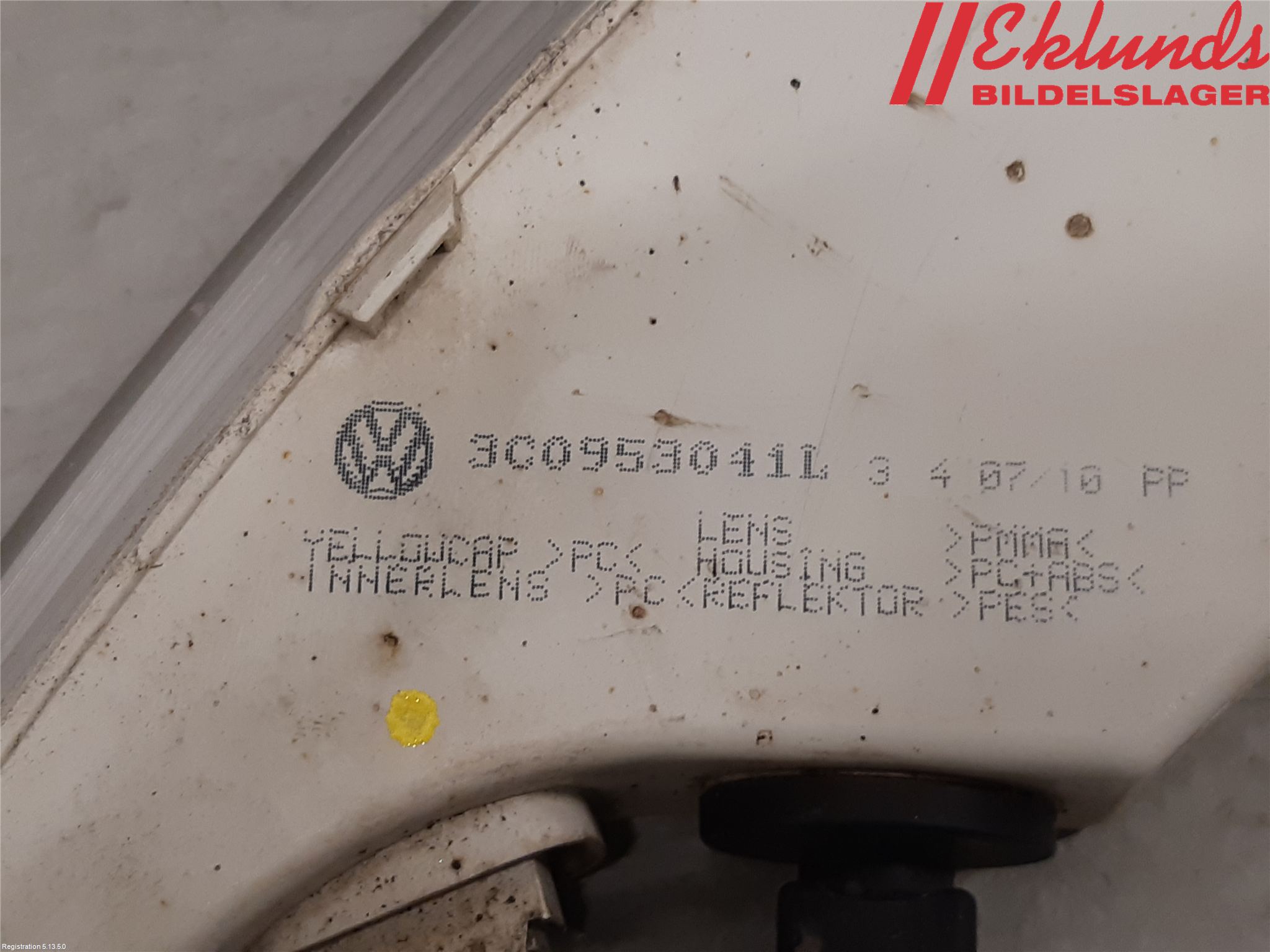 Volkswagen VW PASSAT 05-11 Blinkers Fram Vänster