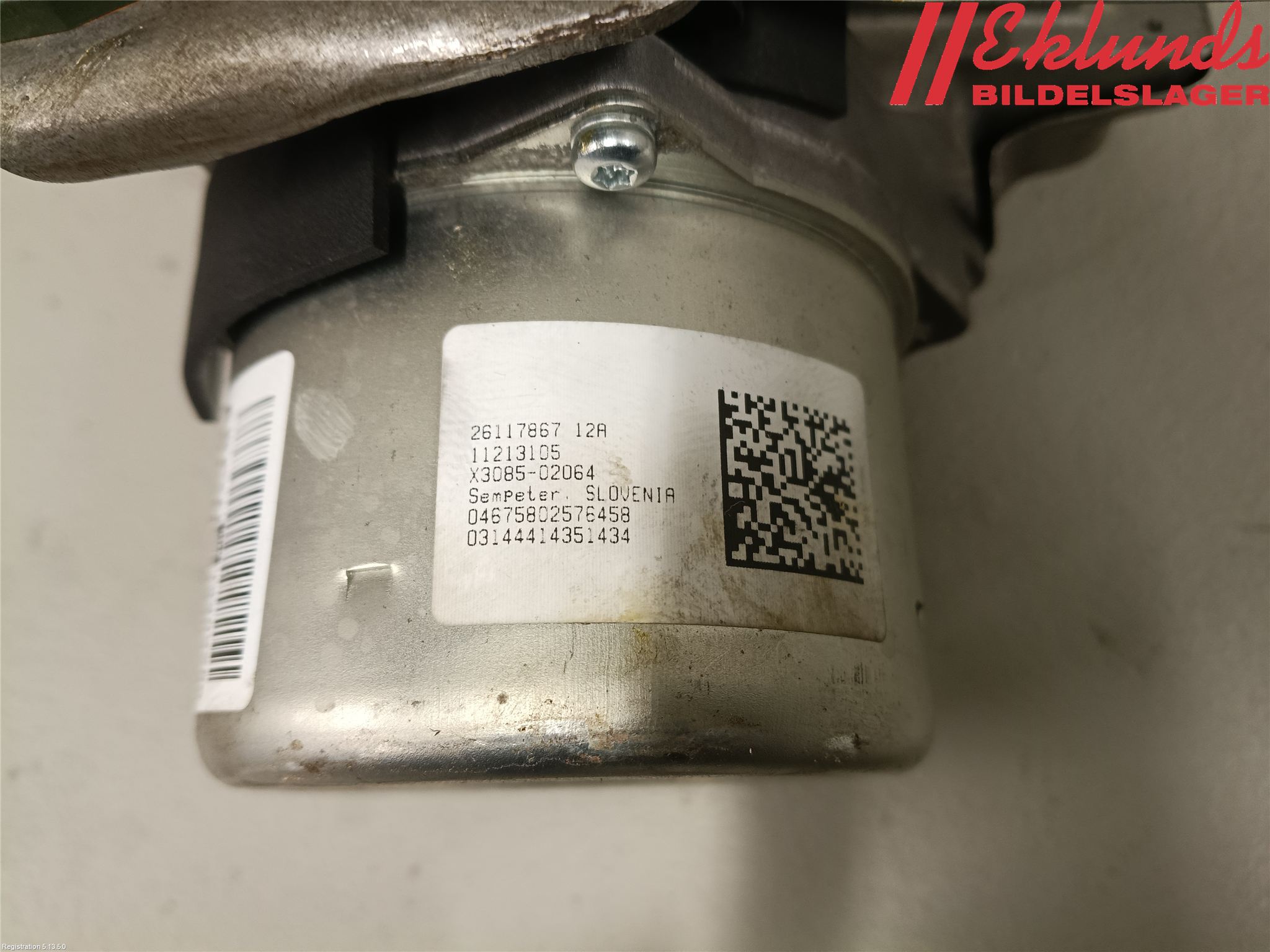 Opel CORSA D 07-14 Rattaxelagg Med Inb Servo