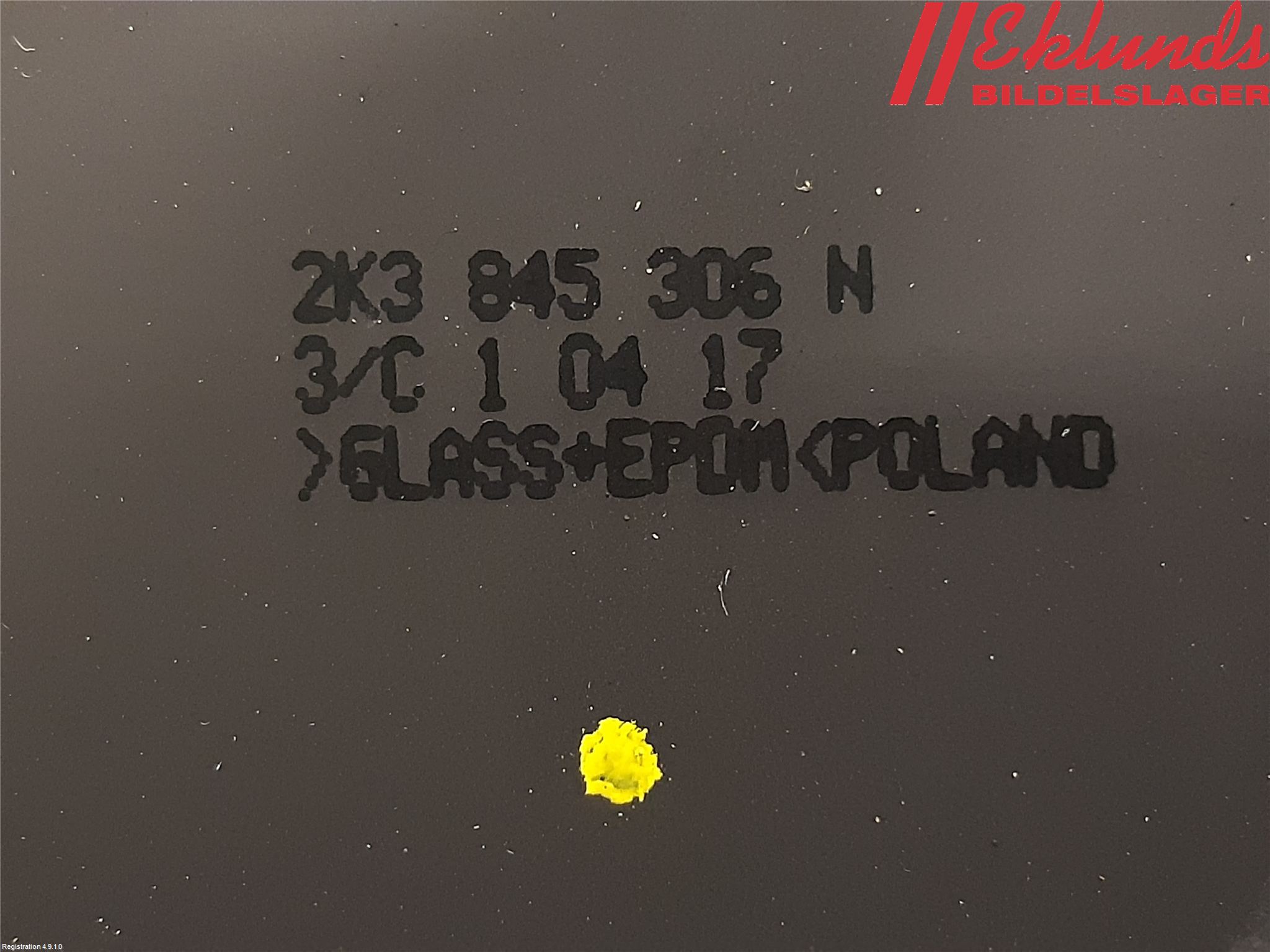 Volkswagen VW CADDY 16-20 Dörruta Bak Van-Skåp Hö