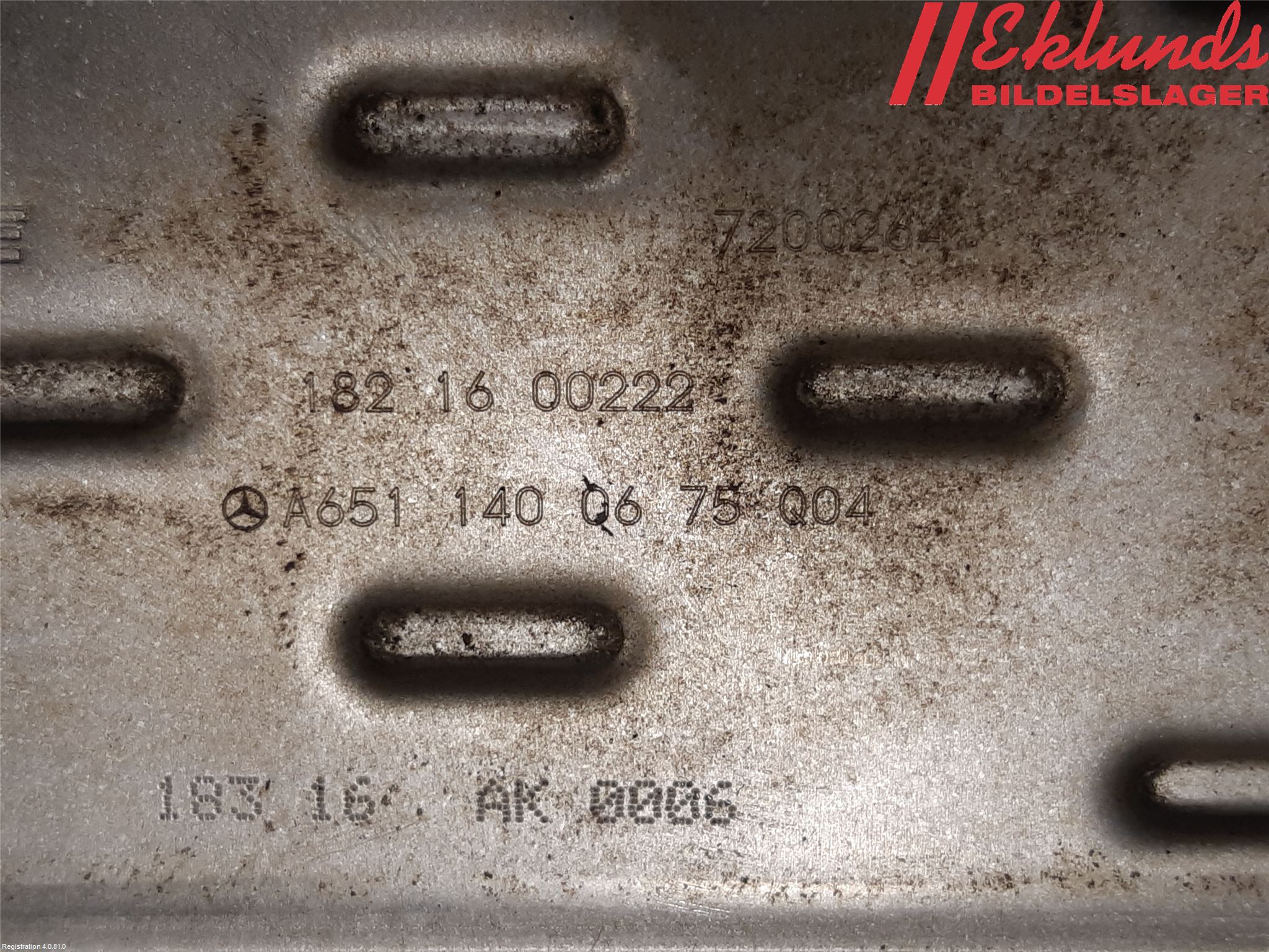 Mercedes-Benz MB CLA-KLASS (C117/X117) 13-19 Egr Ventil