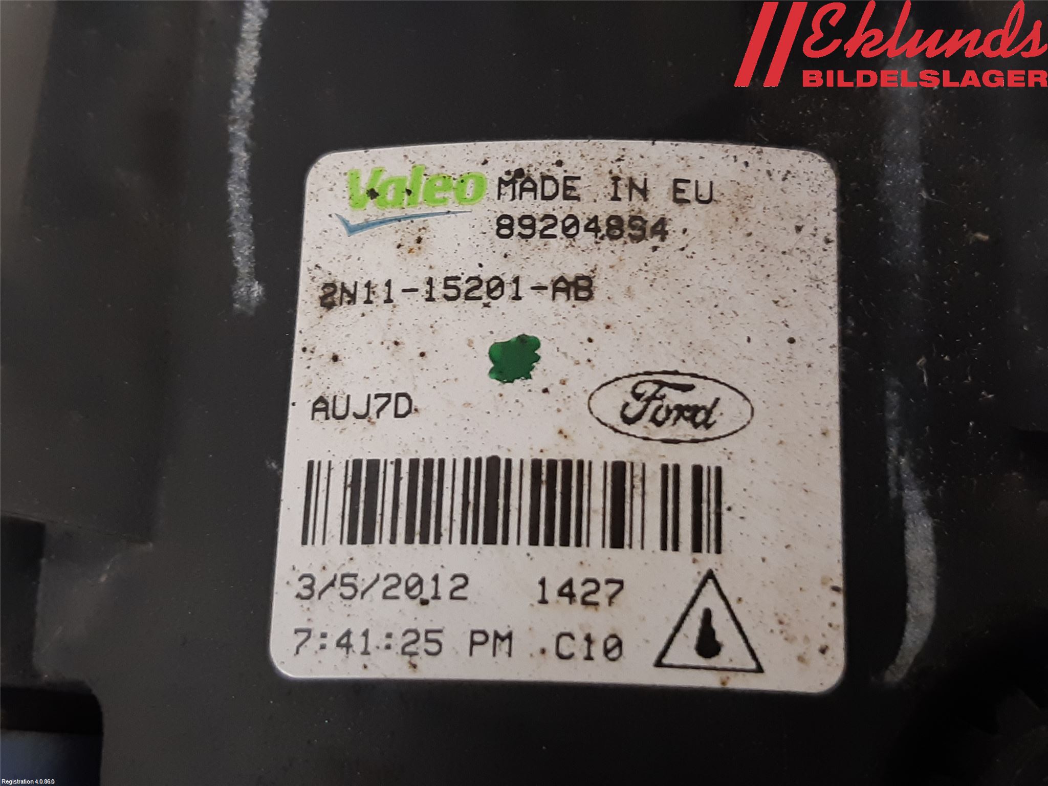 Ford FOCUS 11-14 Dimljus-Varselljus Fram