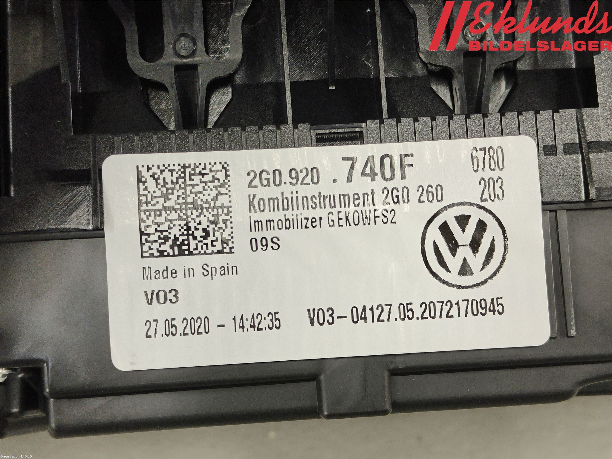 Volkswagen VW T-CROSS 19- Instrument Komb