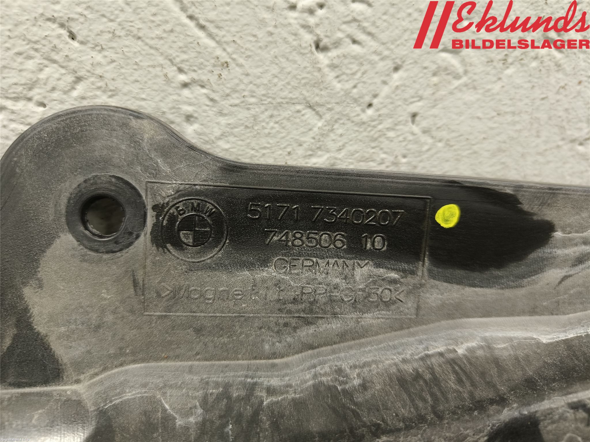BMW 5 G30/G31/F90 17-23 Torpedplåt-Torpedplast