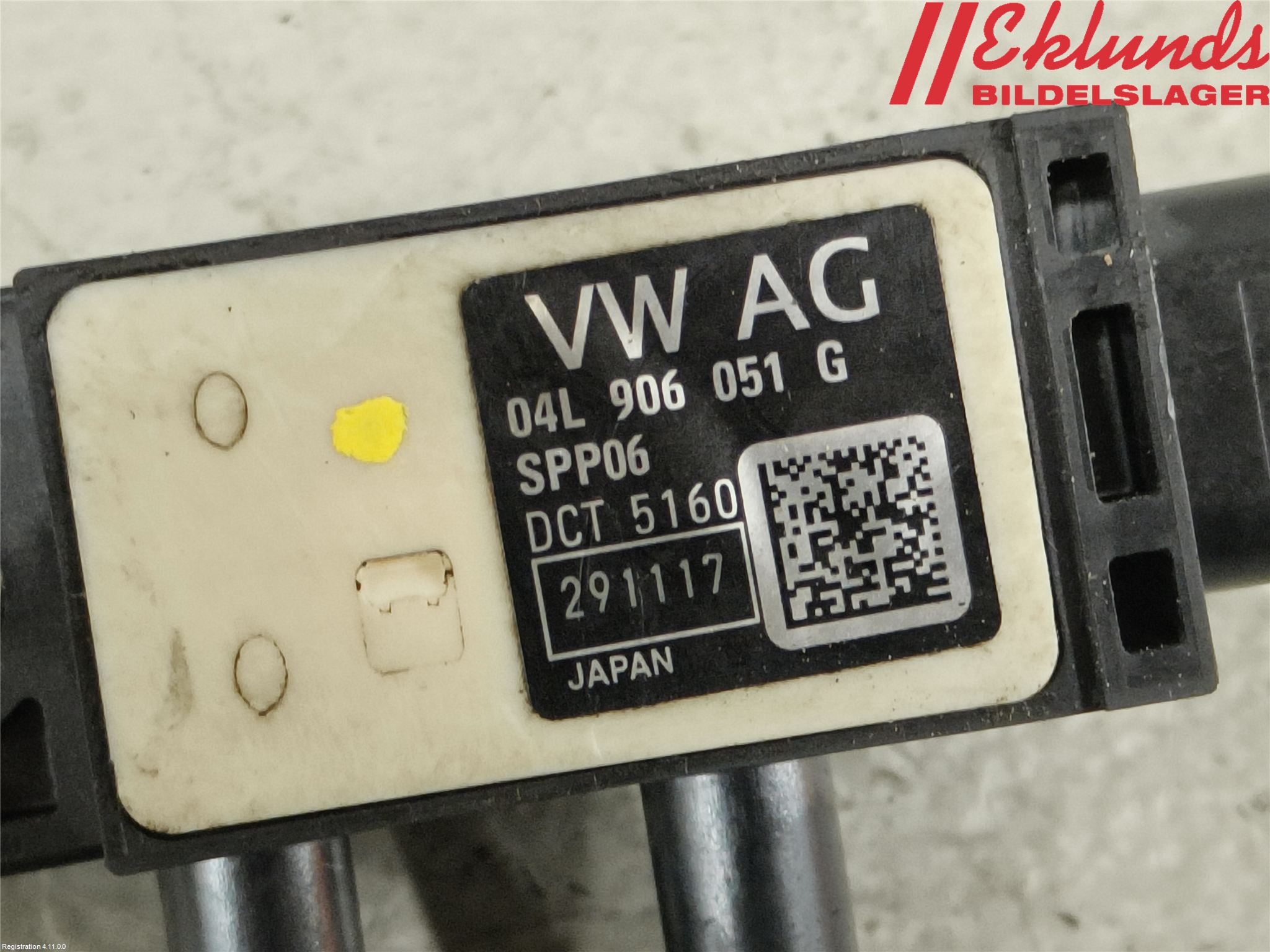 Volkswagen VW PASSAT 15-19 Givare Temp-Tryck Avgas