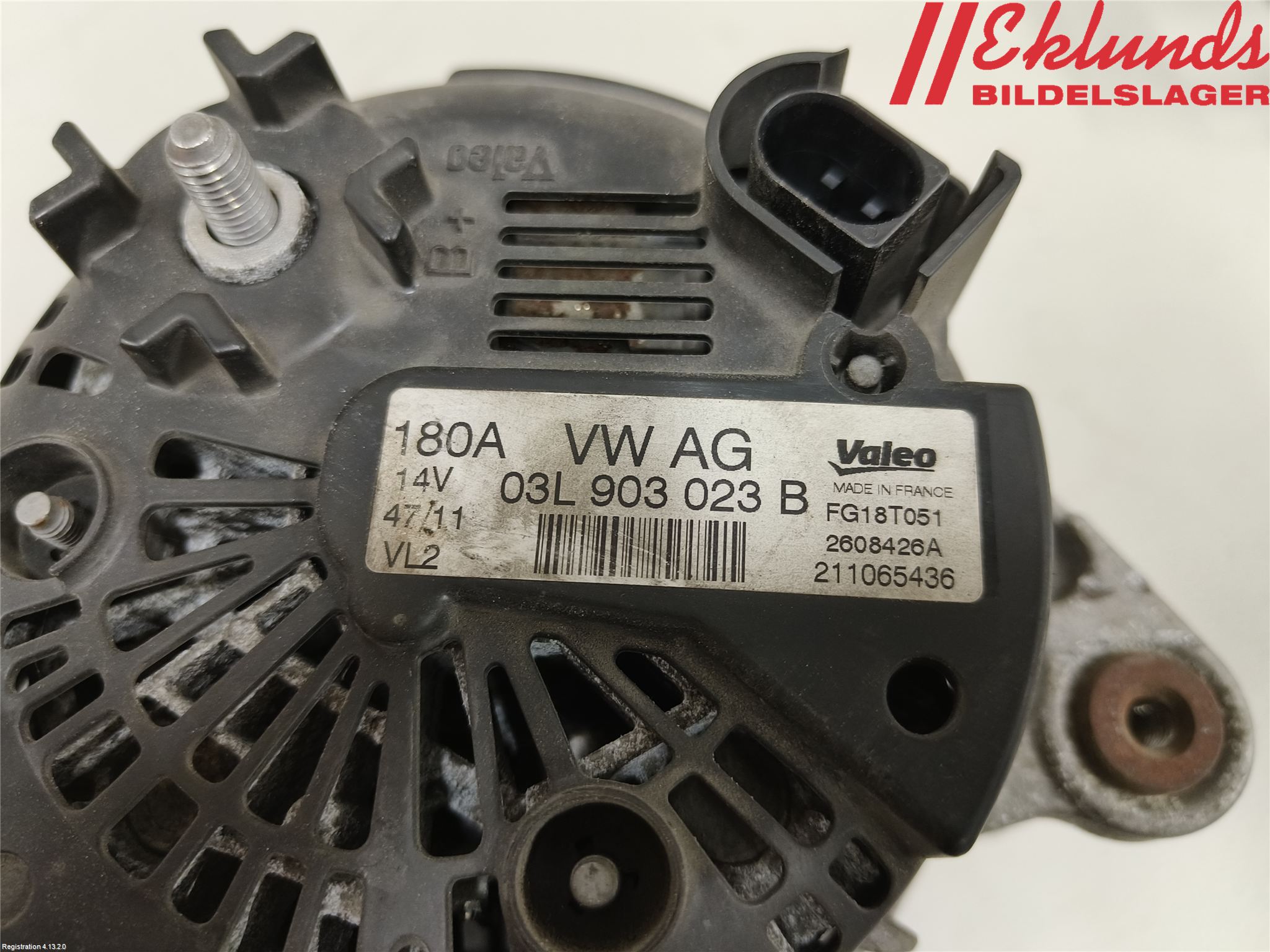 Volkswagen VW PASSAT 11-14 Generator