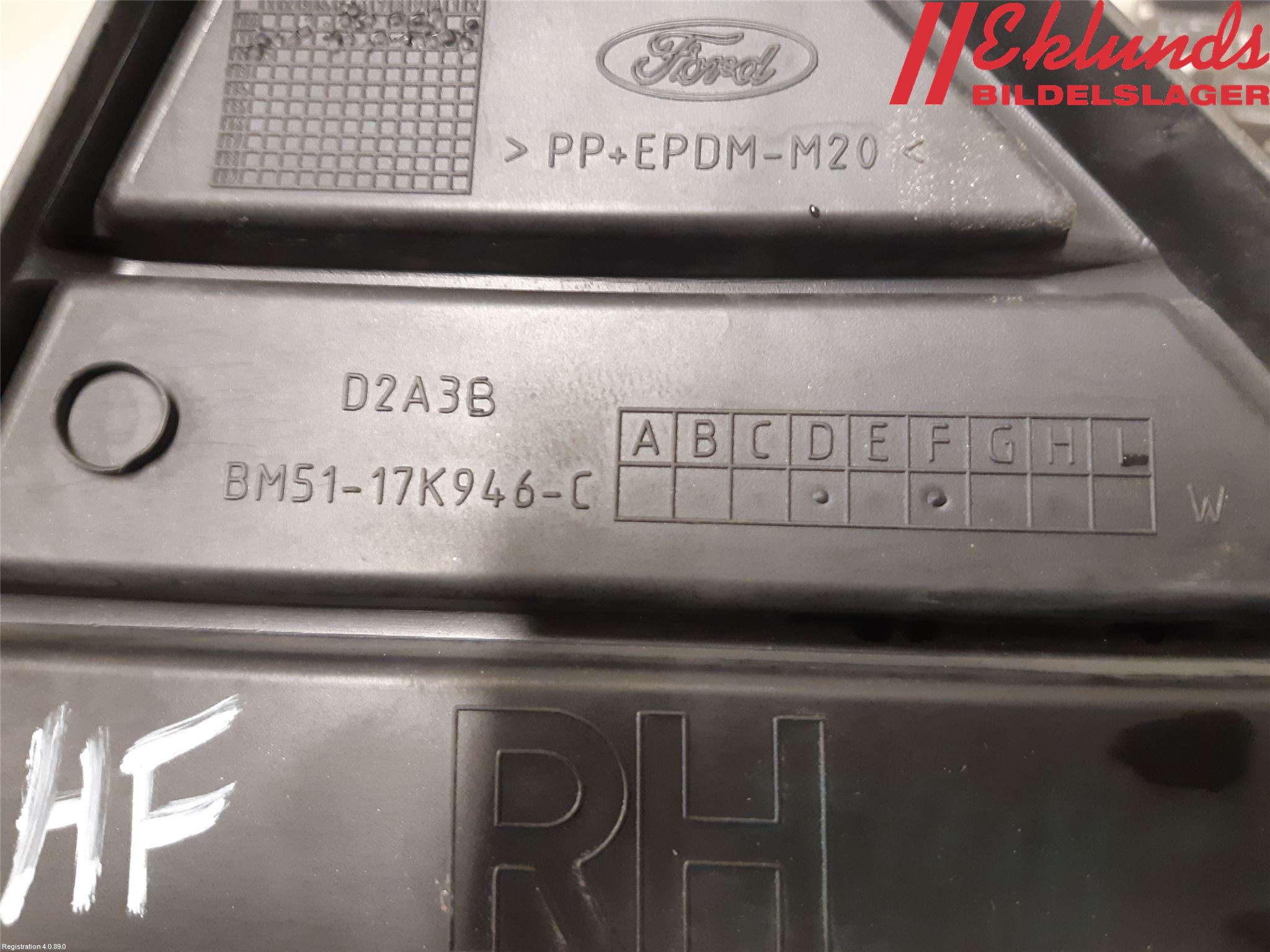 Ford FOCUS 11-14 Stöt Utfyllnad-List-Grill