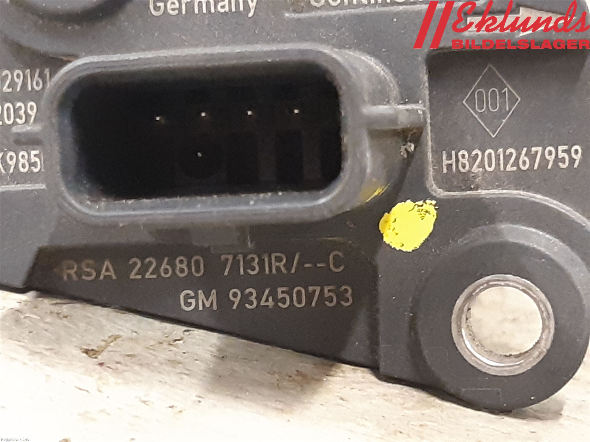 Fiat TALENTO 16- Injluftmassamätare