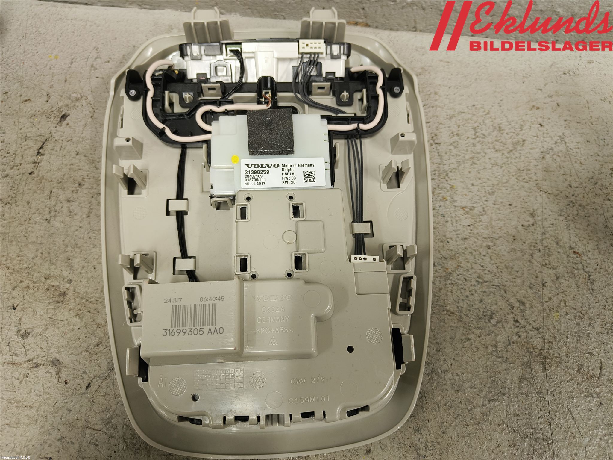 Volvo V40 12-19 Innerbelysning